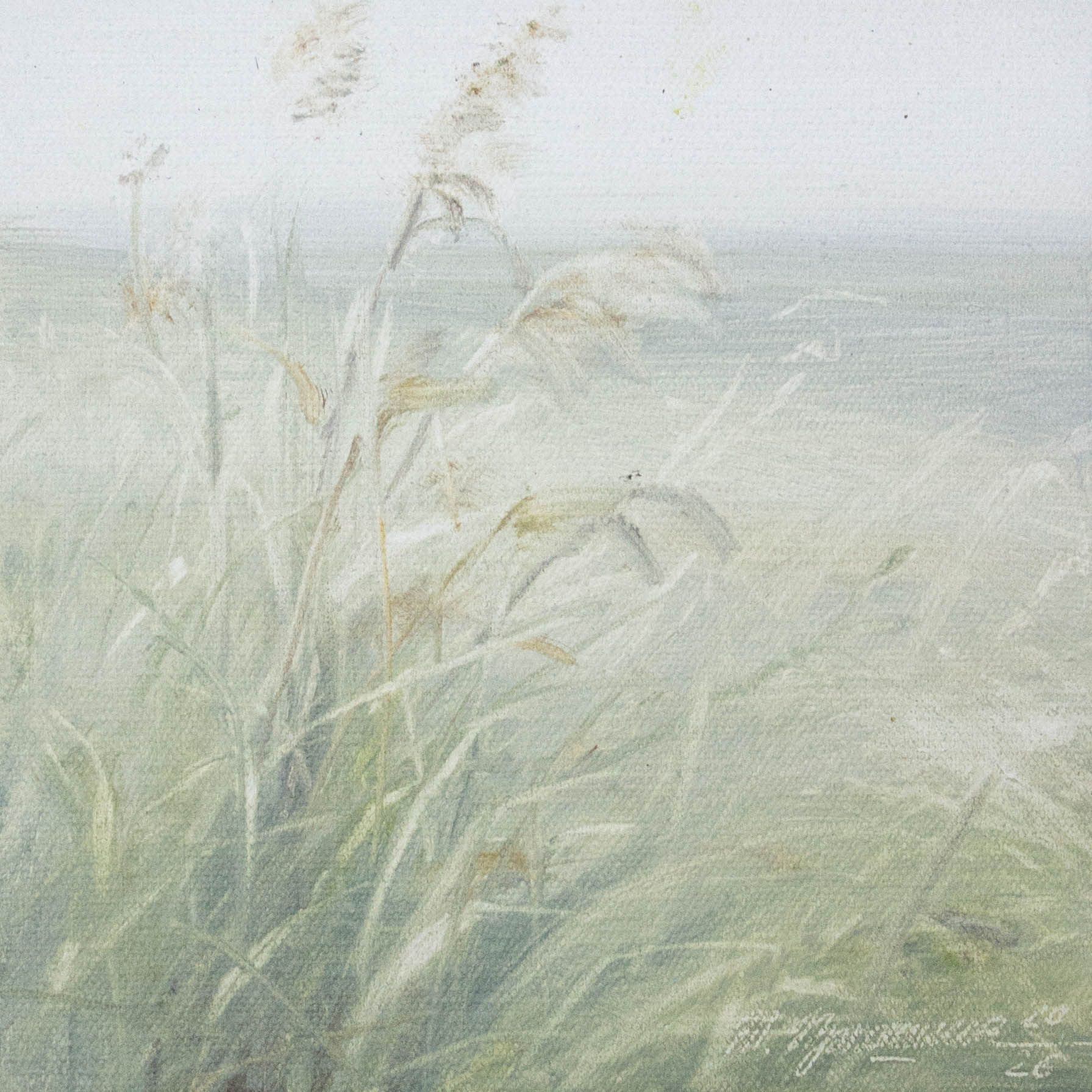 Татьяна Прокшина (Картина, живопись - 
                  20 x 20 см) Миниатюра 65. Колоски