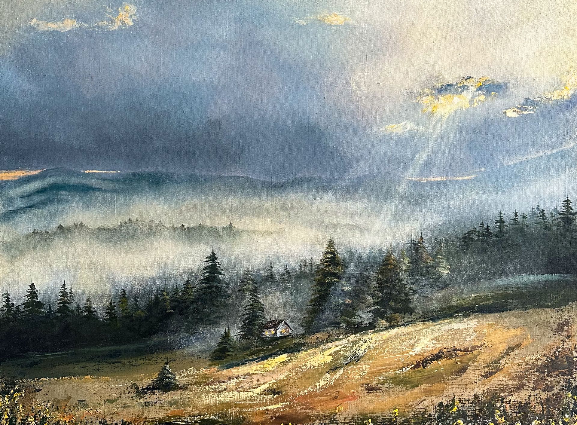 Ксения Константинова (Картина, живопись - 
                  80 x 60 см) Союз. Вечное партнерство
