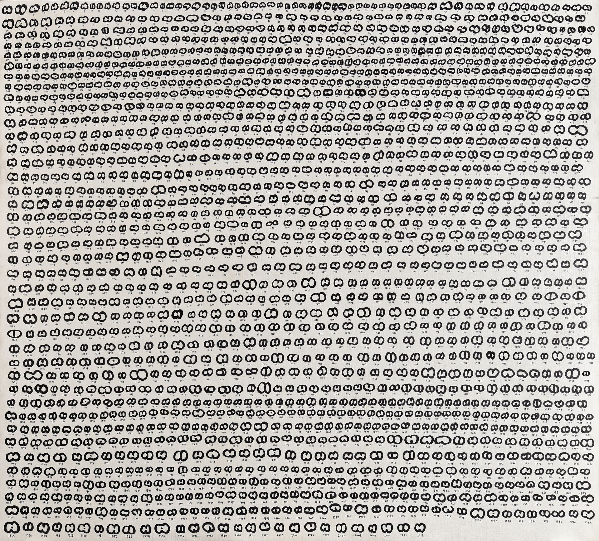 Еликука (Картина, живопись - 
                  200 x 180 см) 2012 жоп