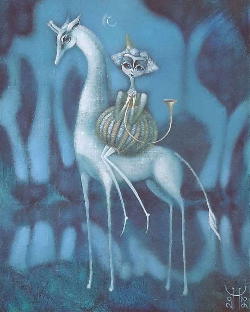 Наталья Чайковская (Картина, живопись - 
                  40 x 50 см) Далёко, далёко