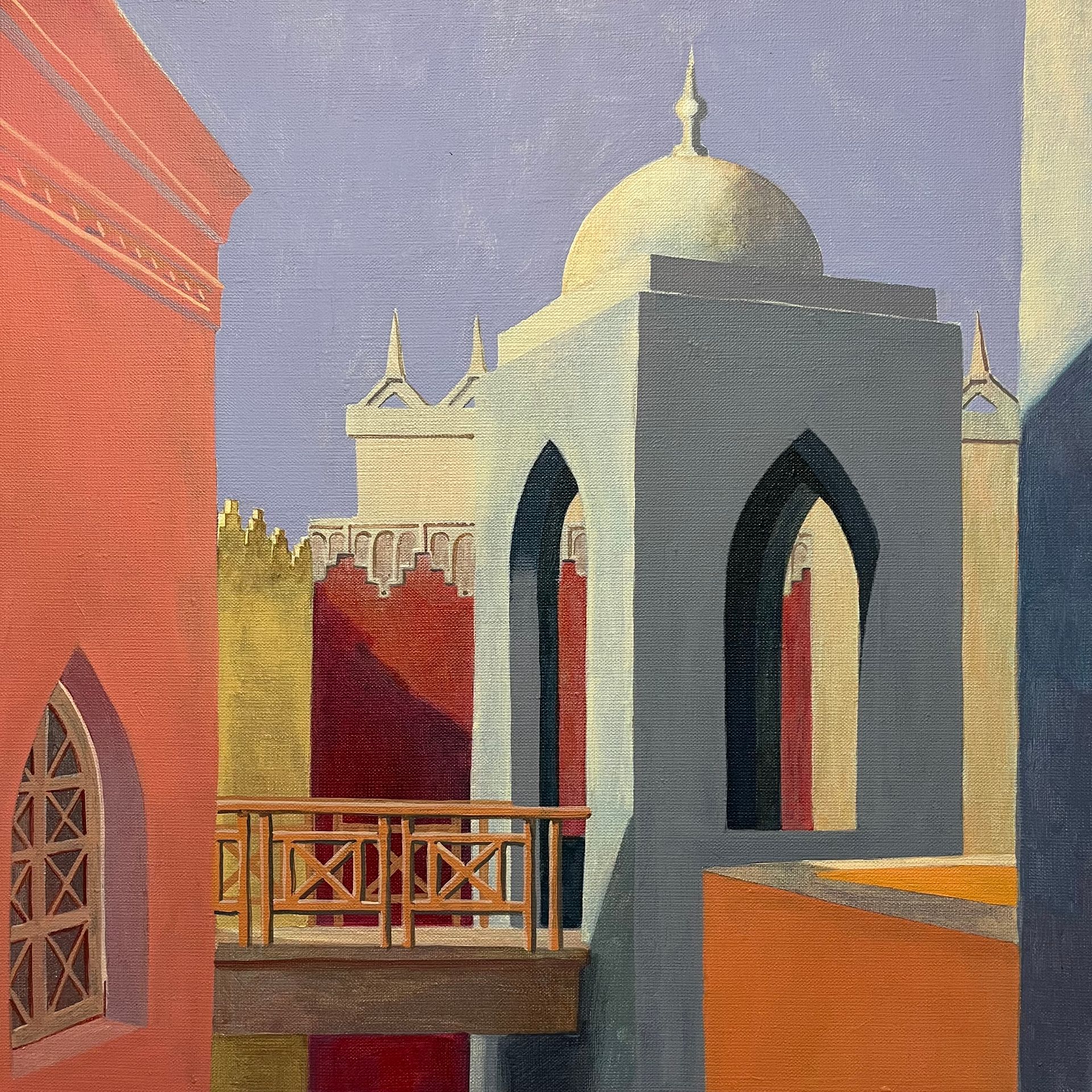 Александра Курьянова (Картина, живопись - 
                  50 x 50 см) 3