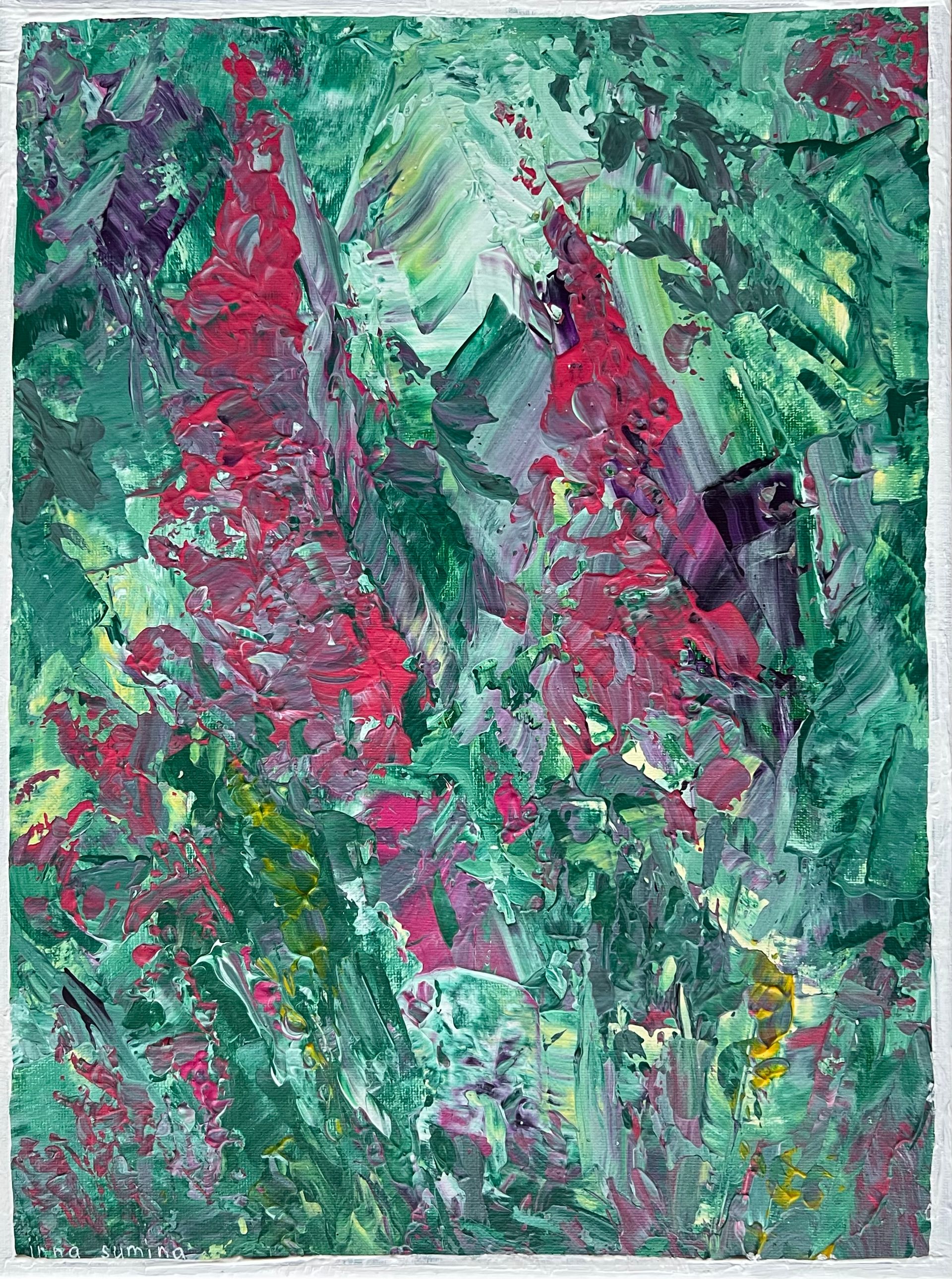 Инна Сумина (Картина, живопись - 
                  30 x 40 см) Иван-чай