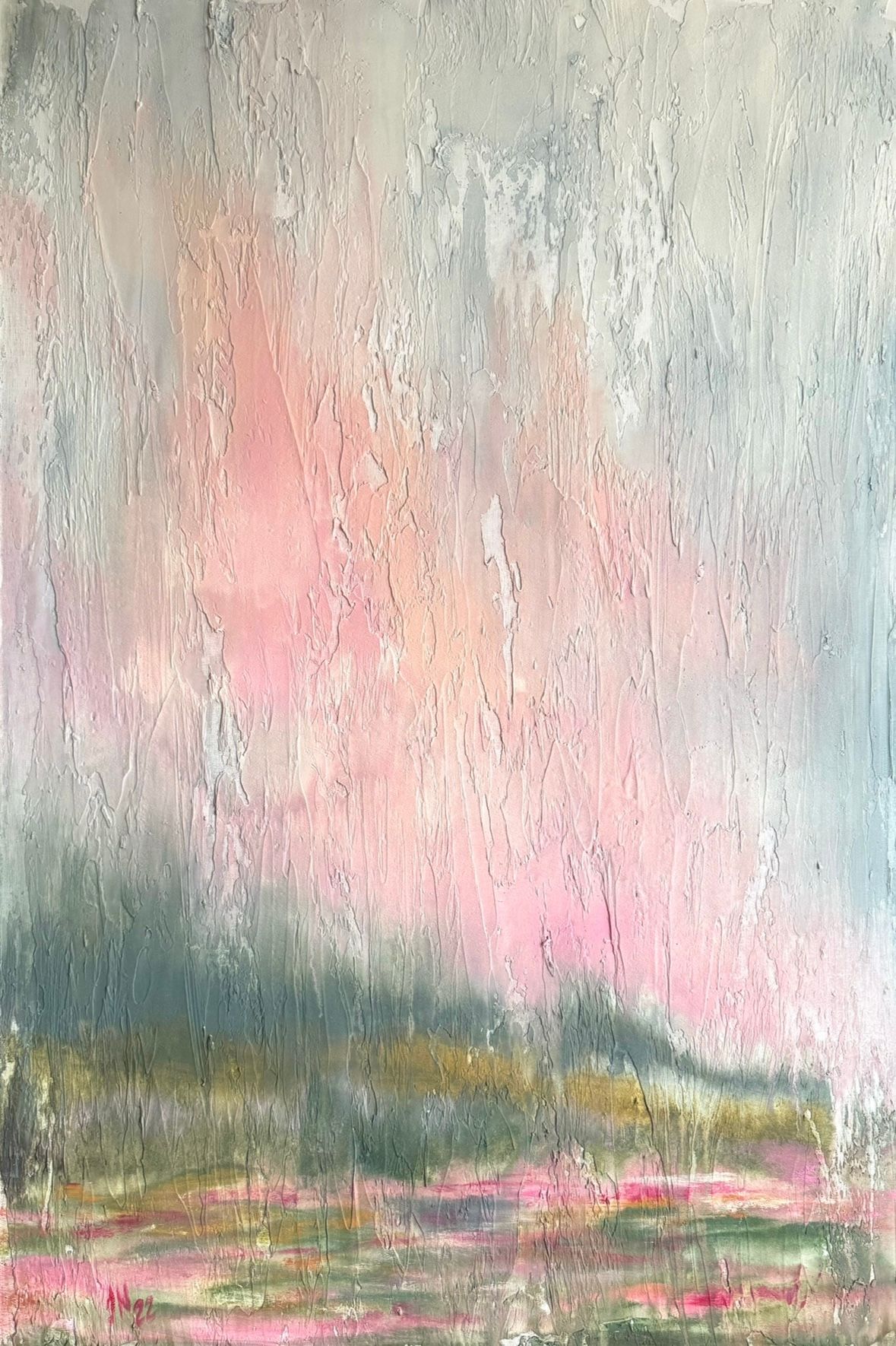 Ирина Нуждина (Картина, живопись - 
                  80 x 120 см) Август