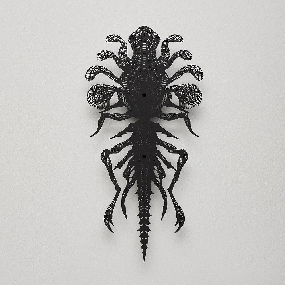 Юлия Низамутдинова (Cyberflora) (Скульптура - 
                  28 x 56 см) Umbra xenos 3