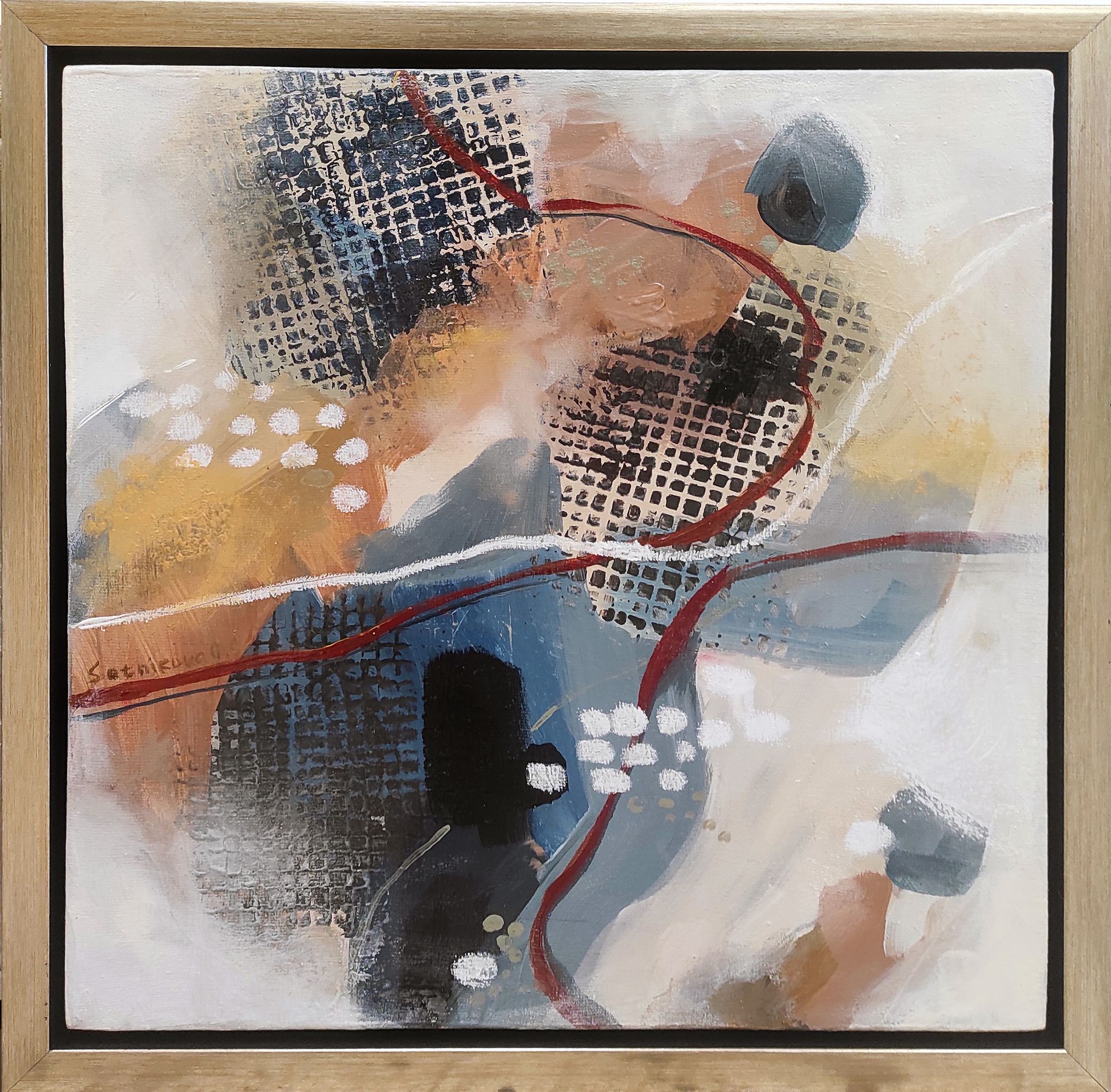 Оксана Сотникова (Картина, живопись - 
                  34 x 34 см) Полуденные тени 1