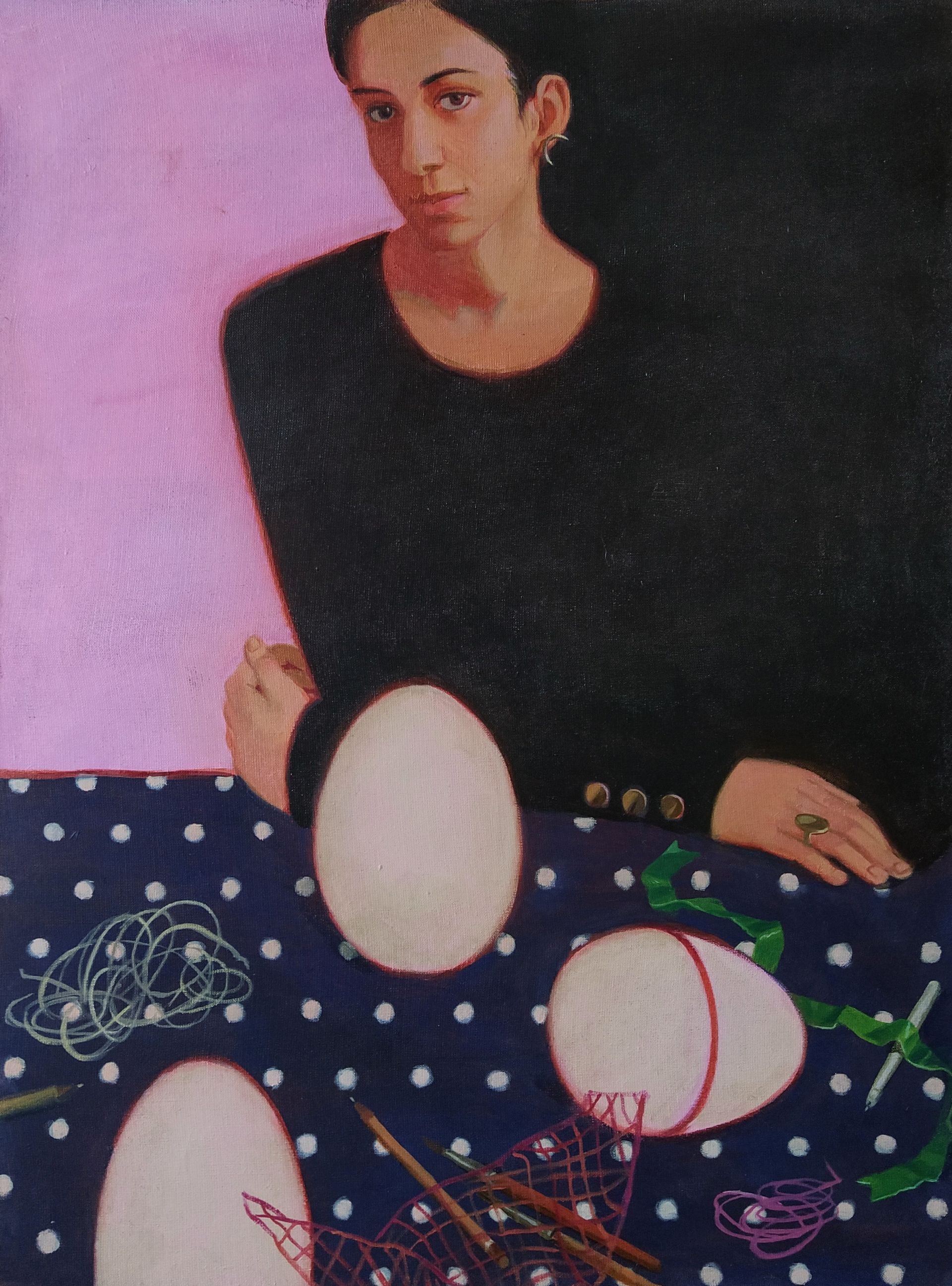 Анастасия Мотина (Картина, живопись - 
                  60 x 80 см) Сотворение мира