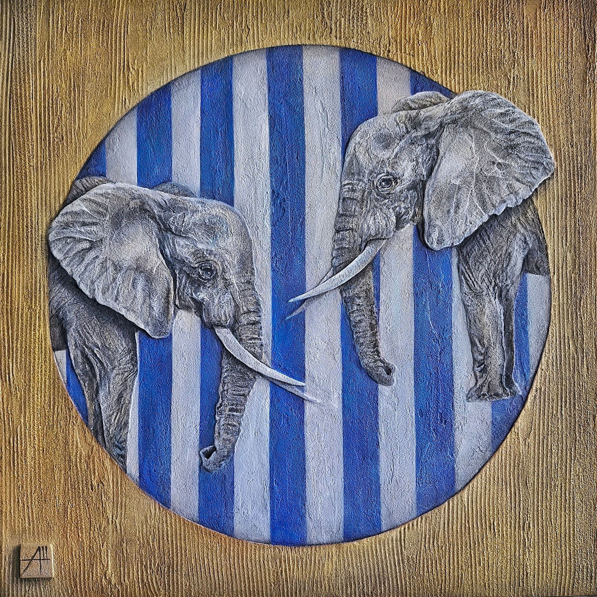 Анна Шуваева (Картина, живопись - 
                  40 x 40 см) Хранители