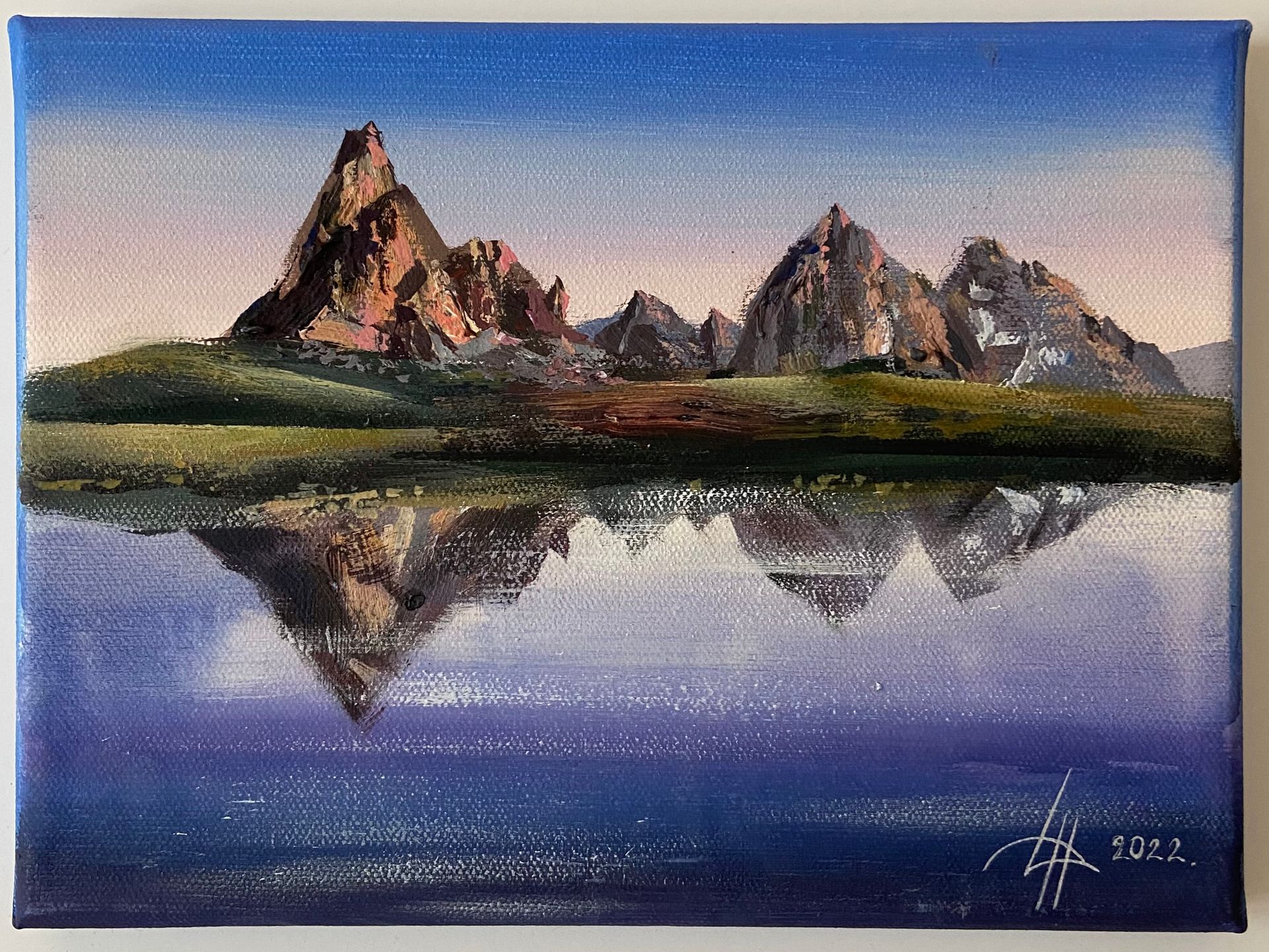 Динара Хёртнагль (Картина, живопись - 
                  24 x 18 см) Equilibrium