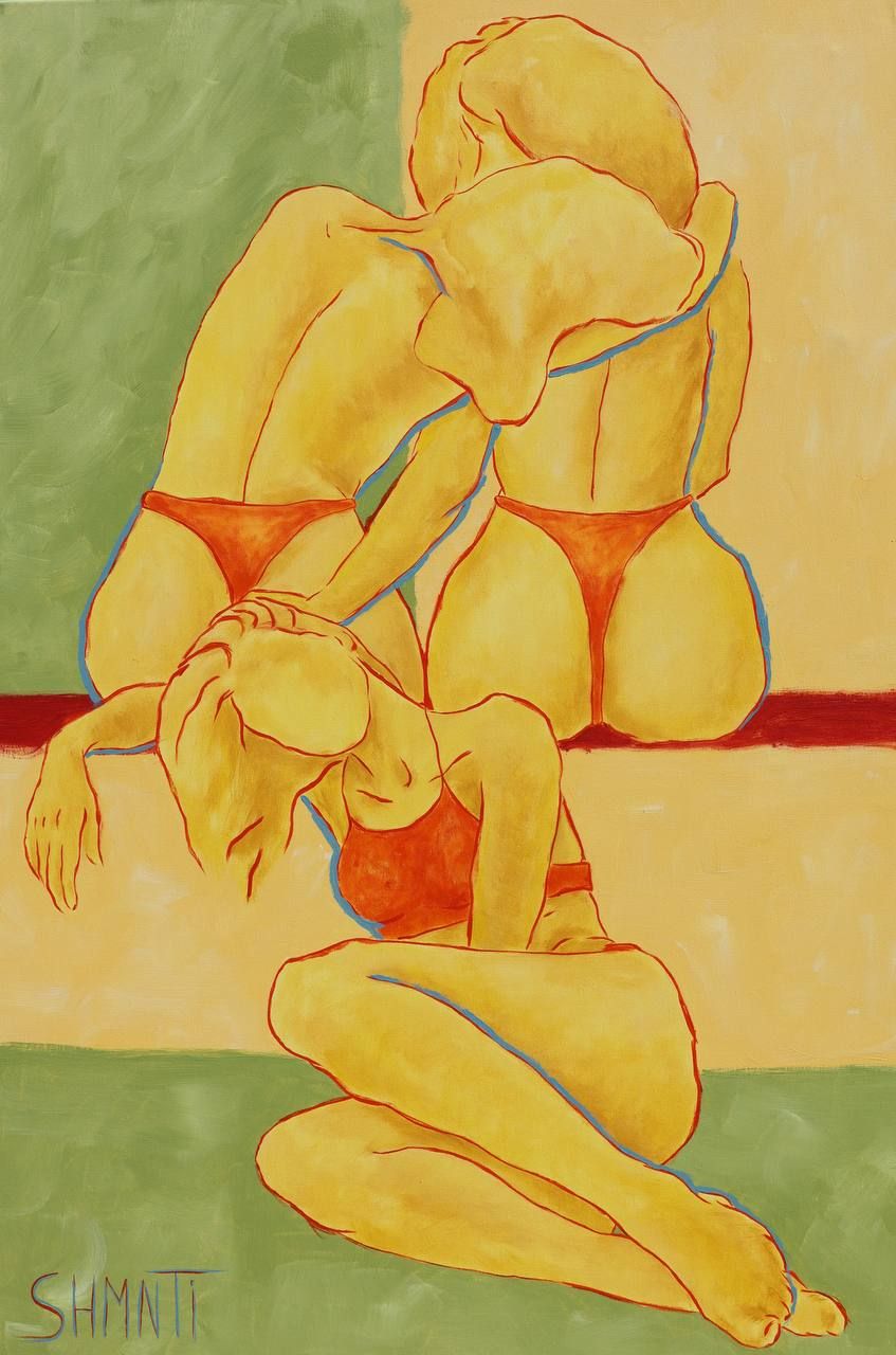 Shomina Ti (Картина, живопись - 
                  80 x 120 см) Баланс