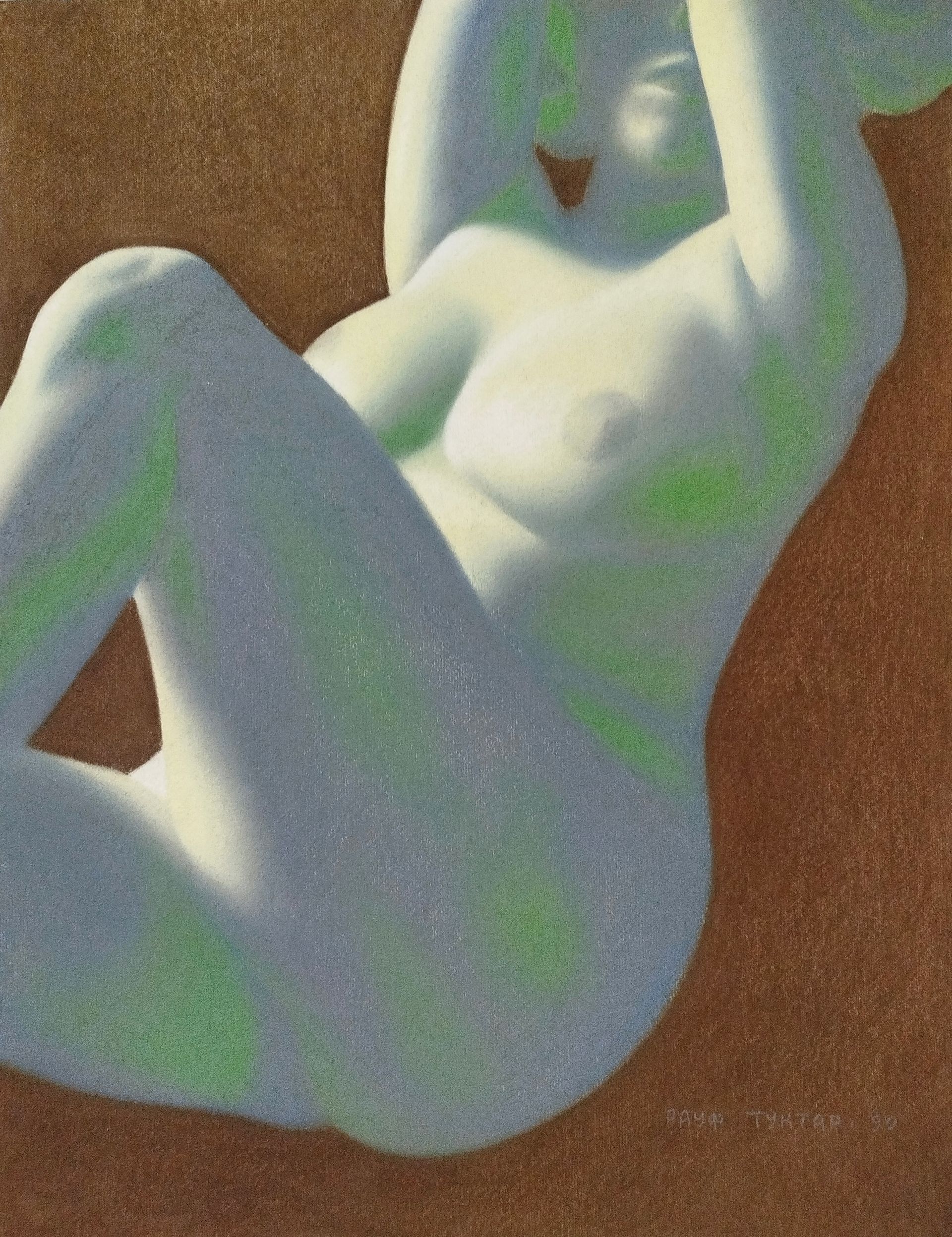 Рауф Туктар (Авторская графика - 
                  49 x 63 см) Обнаженная