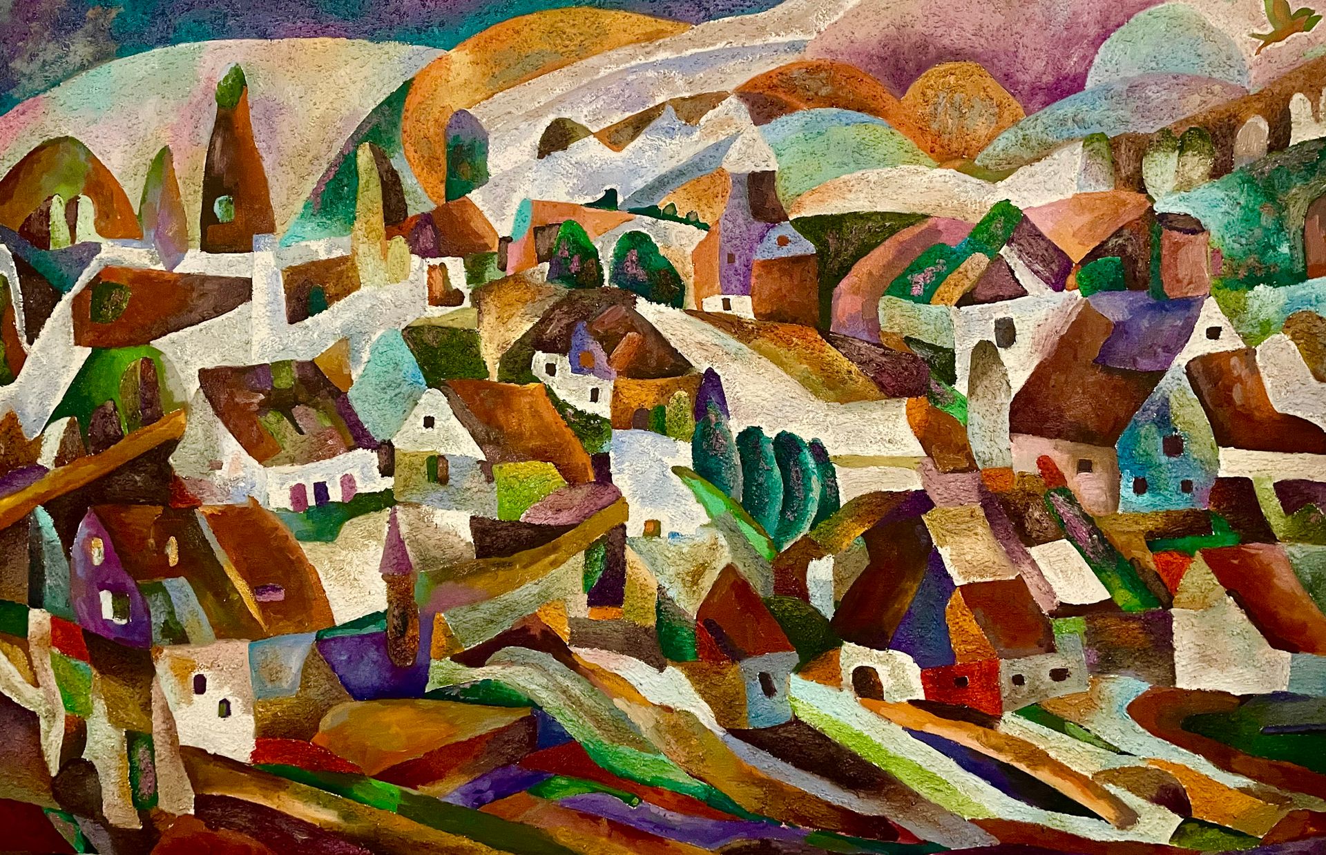 Таня Бродская (Картина, живопись - 
                  150 x 100 см) ЛАСТОЧКА