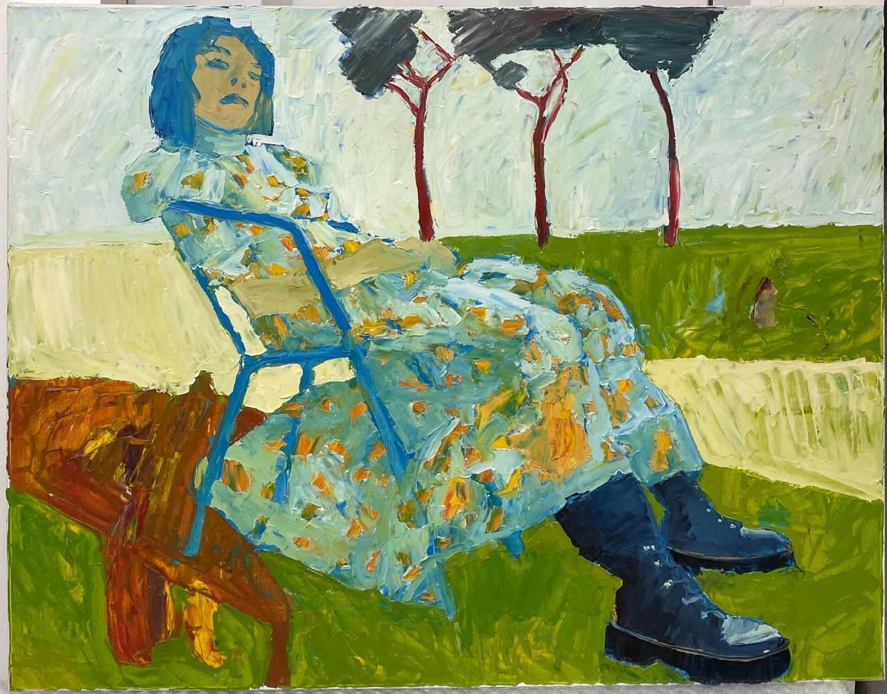 Валентин Шунков (Картина, живопись - 
                  90 x 70 см) Без названия