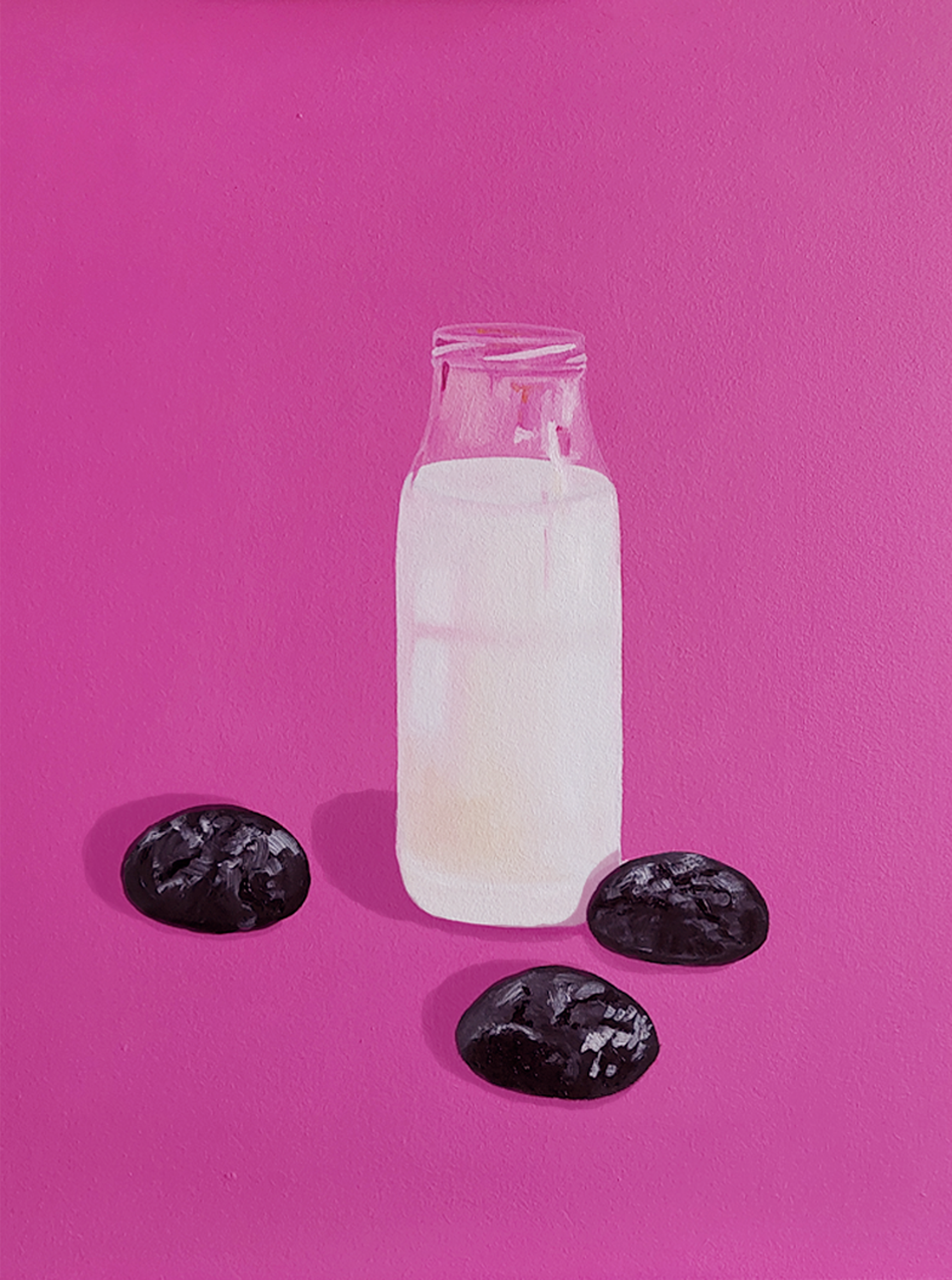 Оливия Лем (Картина, живопись - 
                  40 x 50 см) Milk and gingerbread