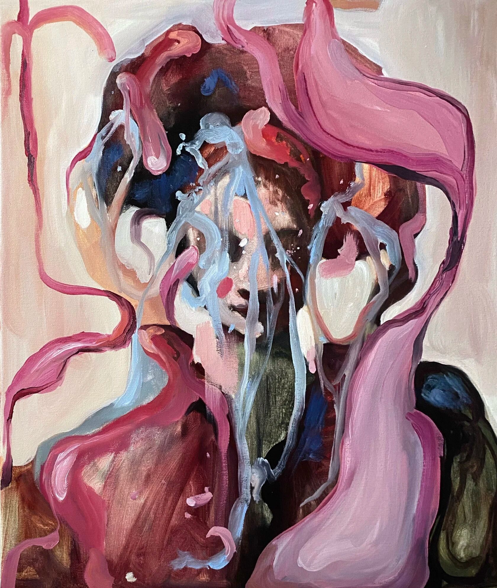 Катя Никитина (Картина, живопись - 
                  60 x 70 см) Реки грез