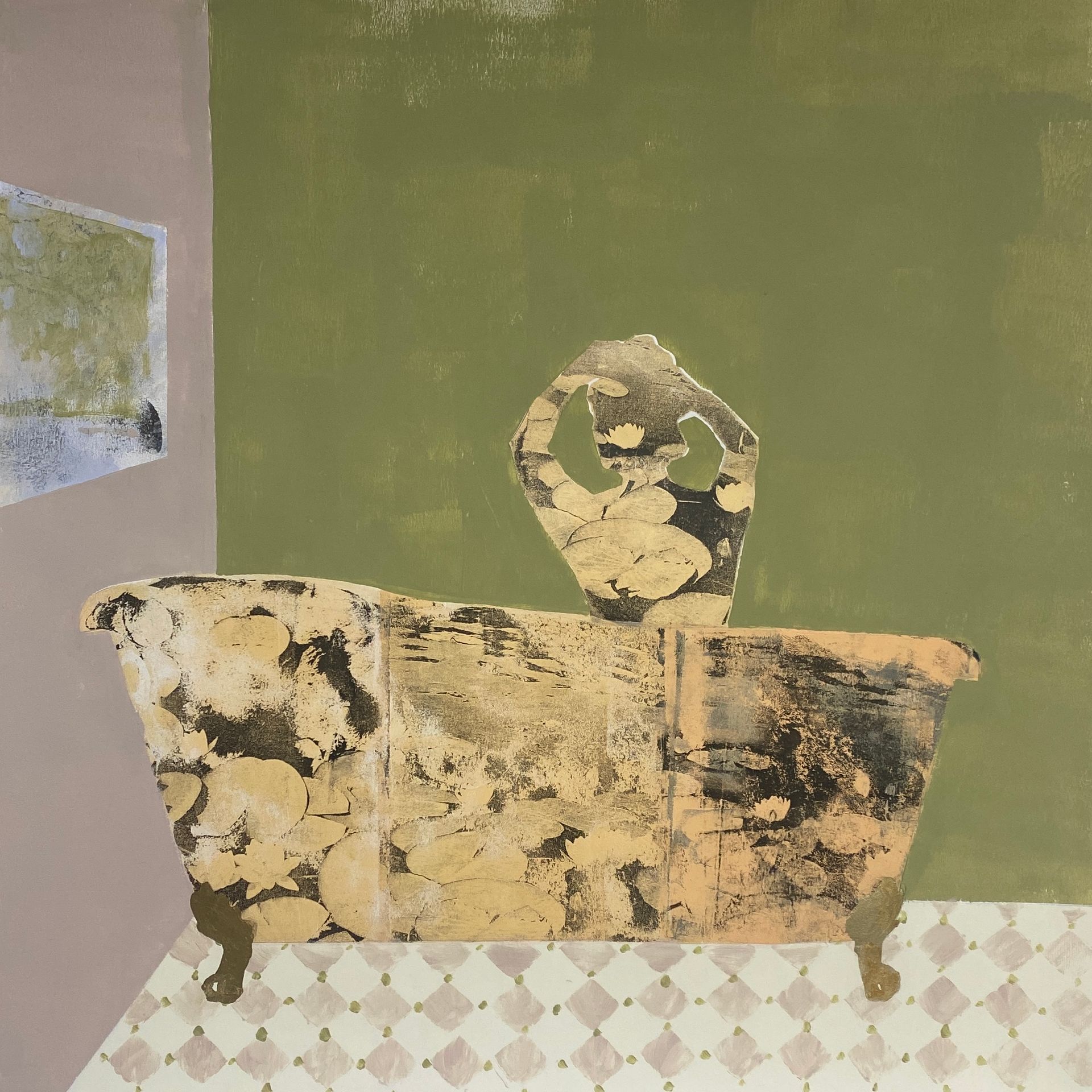 Надежда Воронцова (Авторская графика - 
                  70 x 70 см) Будуар Венеры