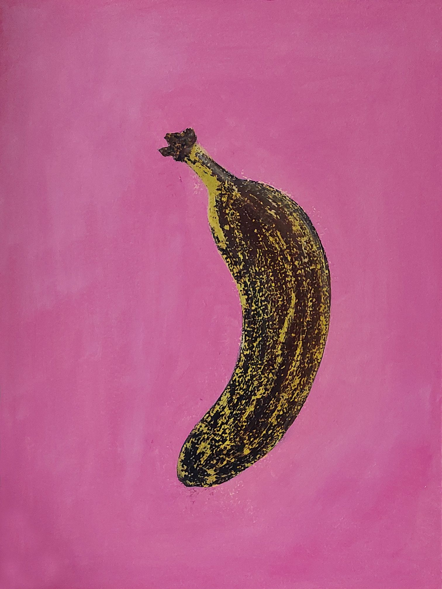 Ольга Воропаева (Картина, живопись - 
                  30 x 40 см) Банан