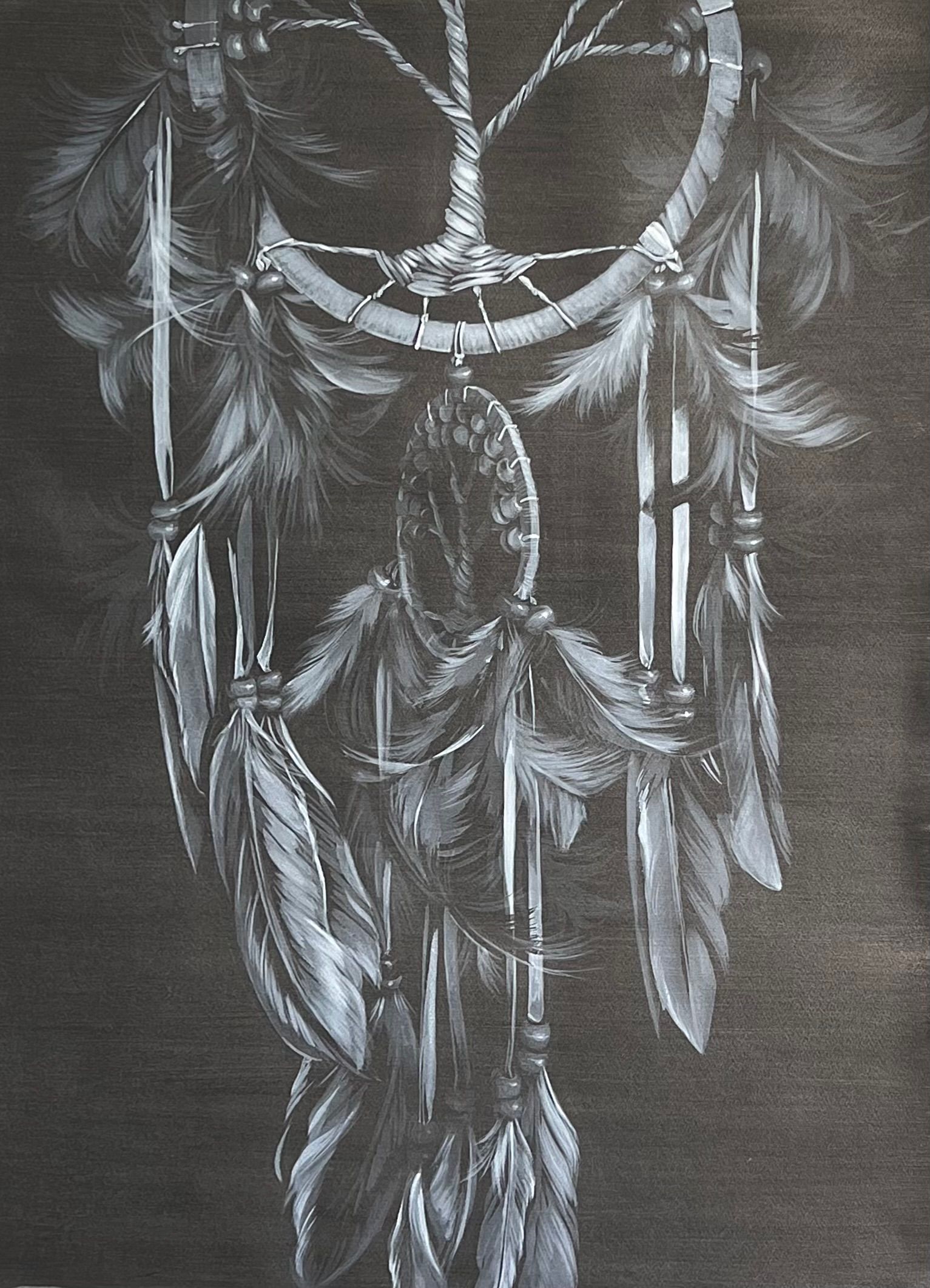 Ульяна Соловей (Авторская графика - 
                  56 x 75 см) DREAMCATCHER
