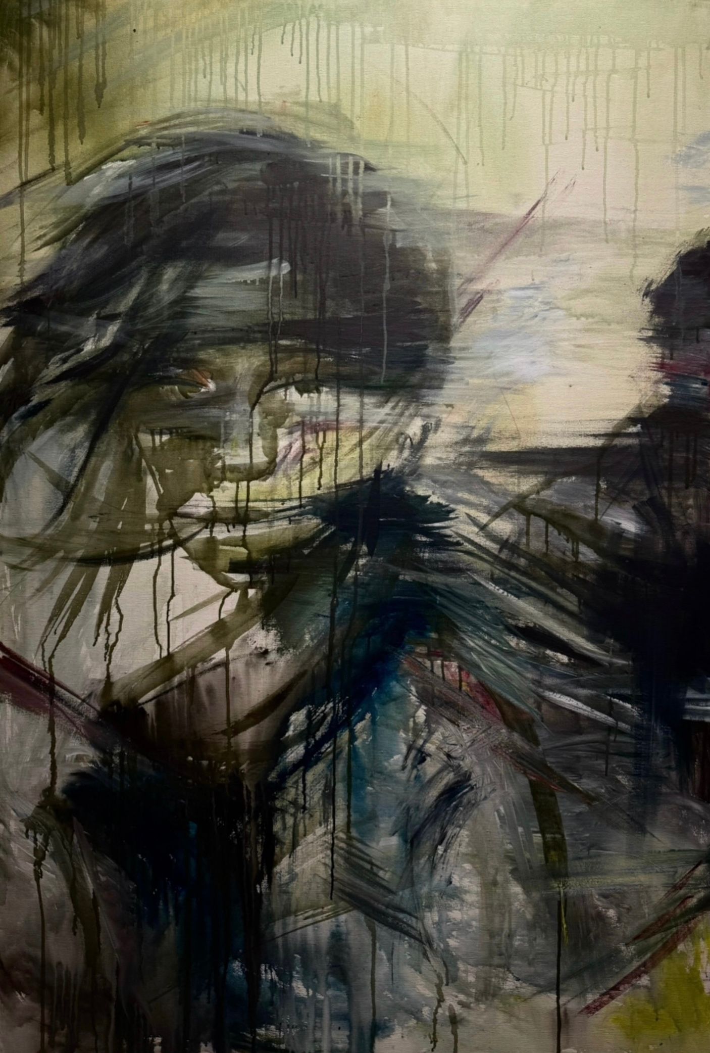 Мария Тихонова (Картина, живопись - 
                  100 x 150 см) Behind