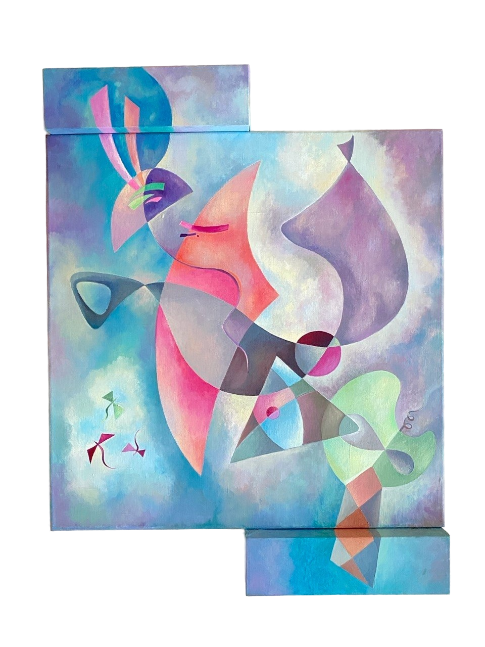 Марина Тийк (Картина, живопись - 
                  70 x 90 см) Радость бытия. Часть 2