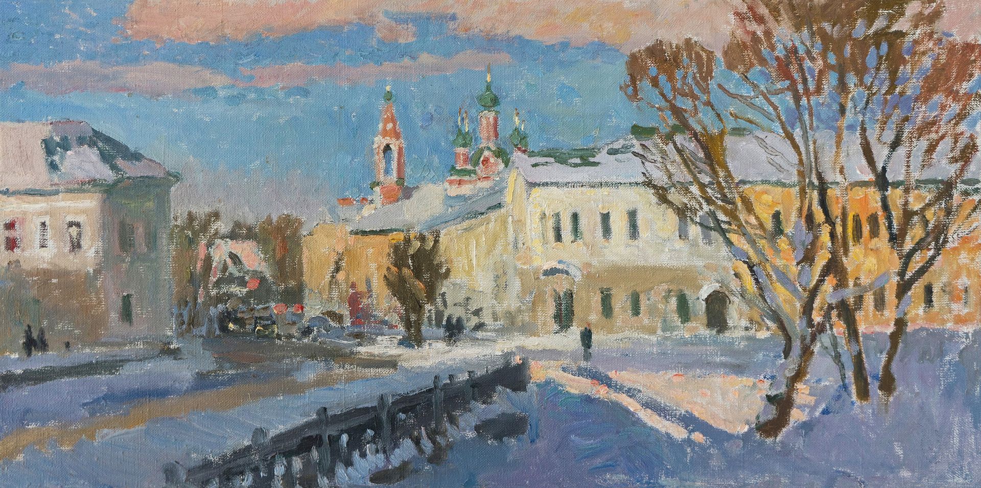 Николай Водолазский (Картина, живопись - 
                  60 x 30 см) Переславль-Залесский