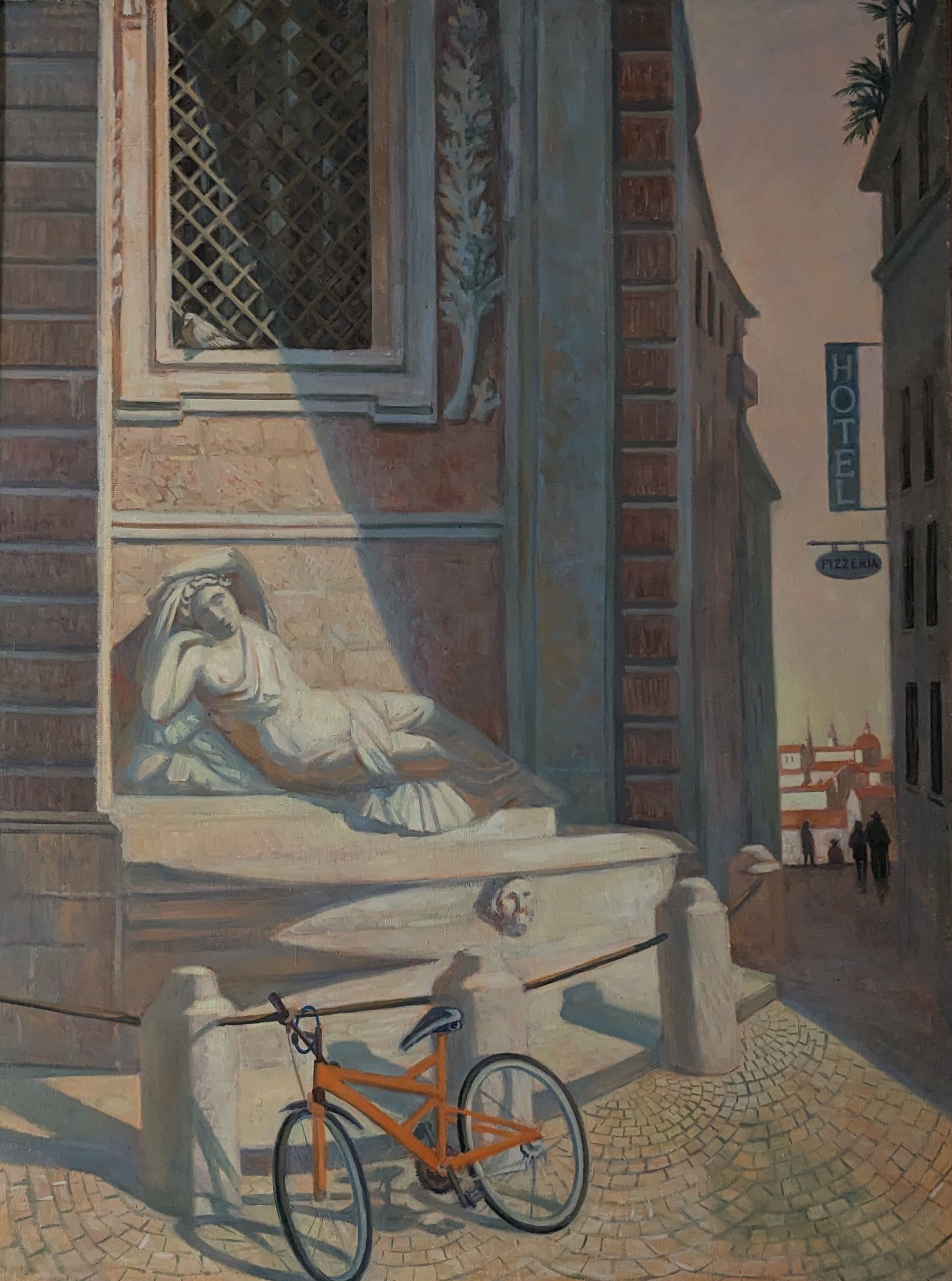 Екатерина Маланьина (Картина, живопись - 
                  75 x 100 см) Стражи Рима. День