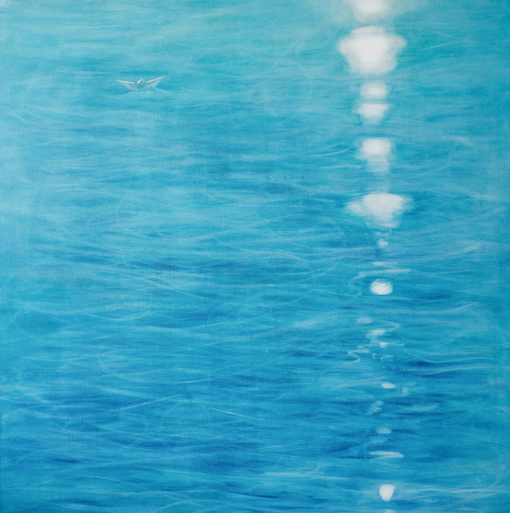 Анастасия Попова (Картина, живопись - 
                  120 x 120 см) Корабли видят сны