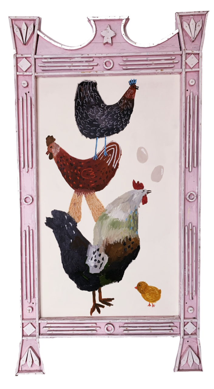 AlisaVostorg (Картина, живопись - 
                  100 x 170 см) Счастливый отец