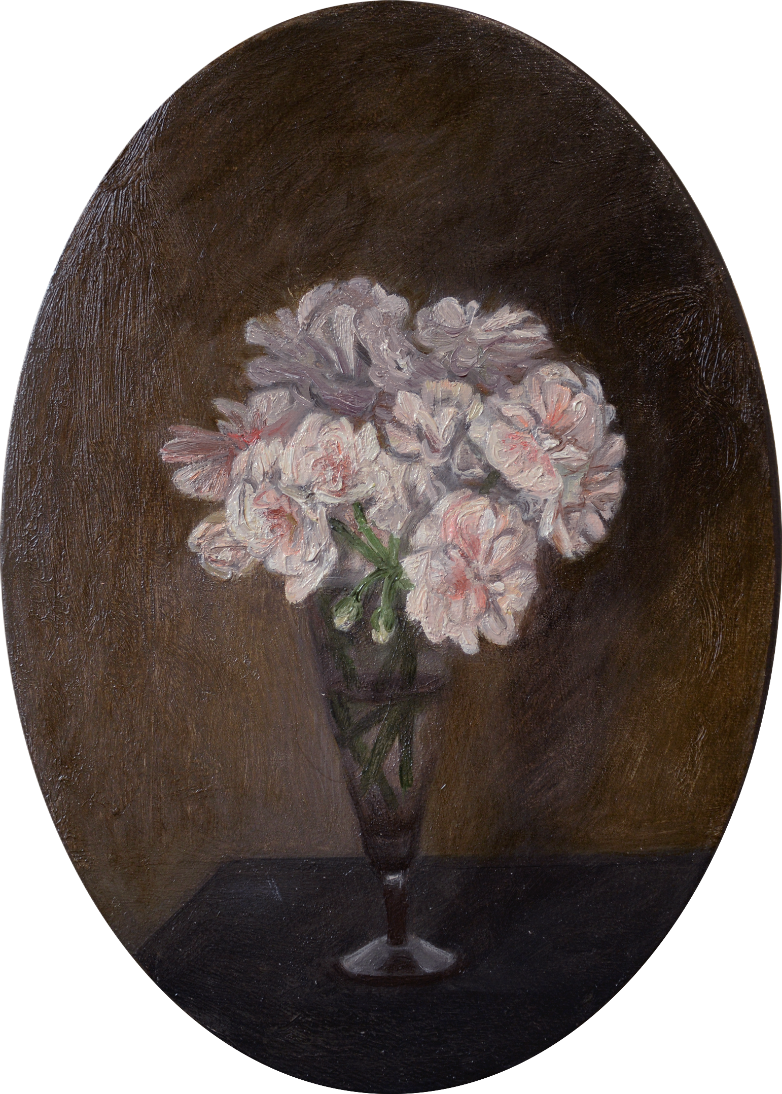 Ольга Менжилий (Картина, живопись - 
                  25 x 35 см) Букет с геранью