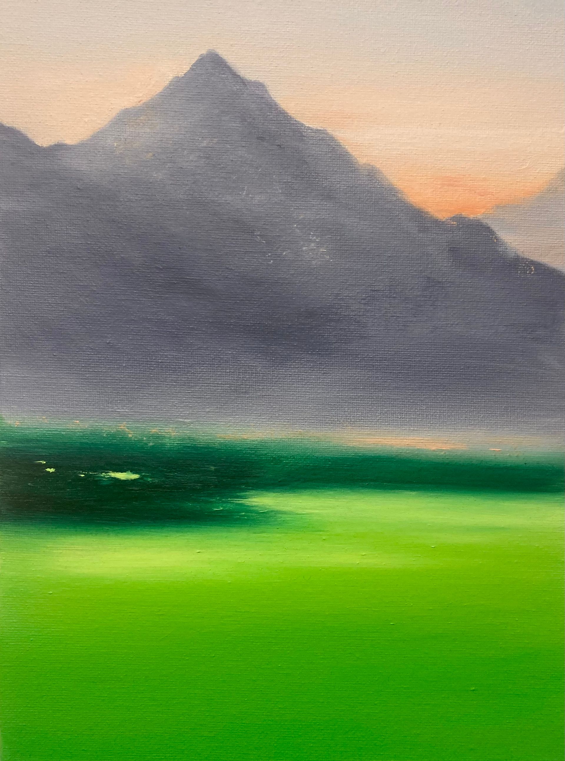 Виктория Иконен (Картина, живопись - 
                  22 x 30 см) Альпийский пейзаж
