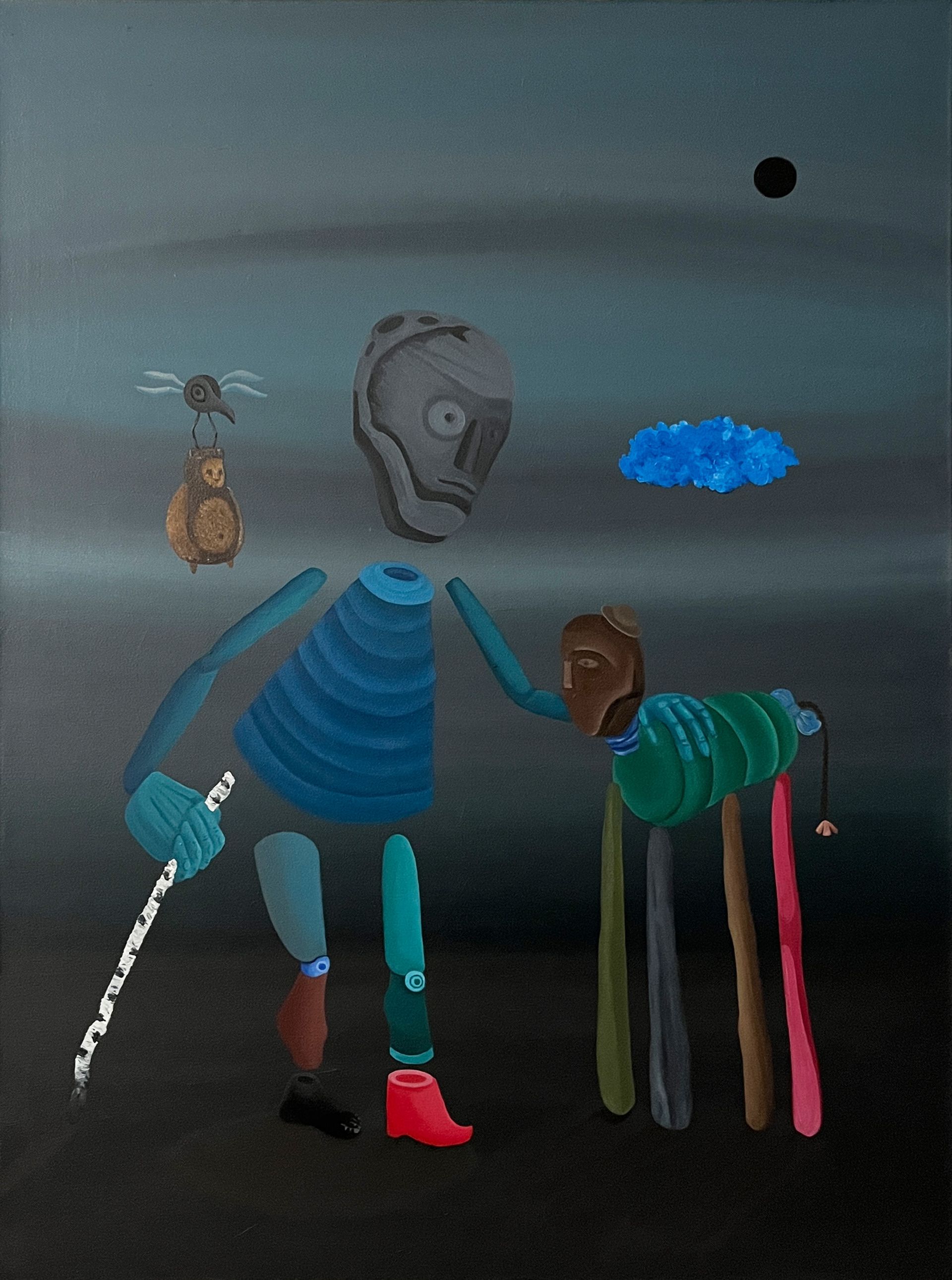 Леша Мелки (Картина, живопись - 
                  60 x 80 см) WANDERER