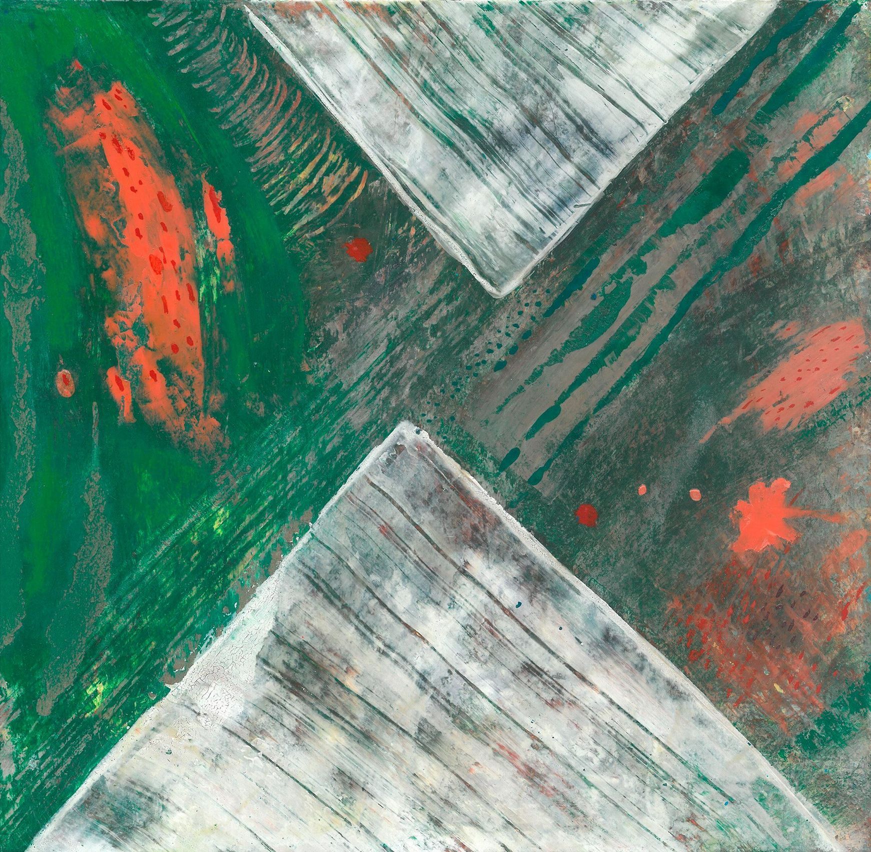 Варвара Голланд (Авторская графика - 
                  30.5 x 30.5 см) Река, день