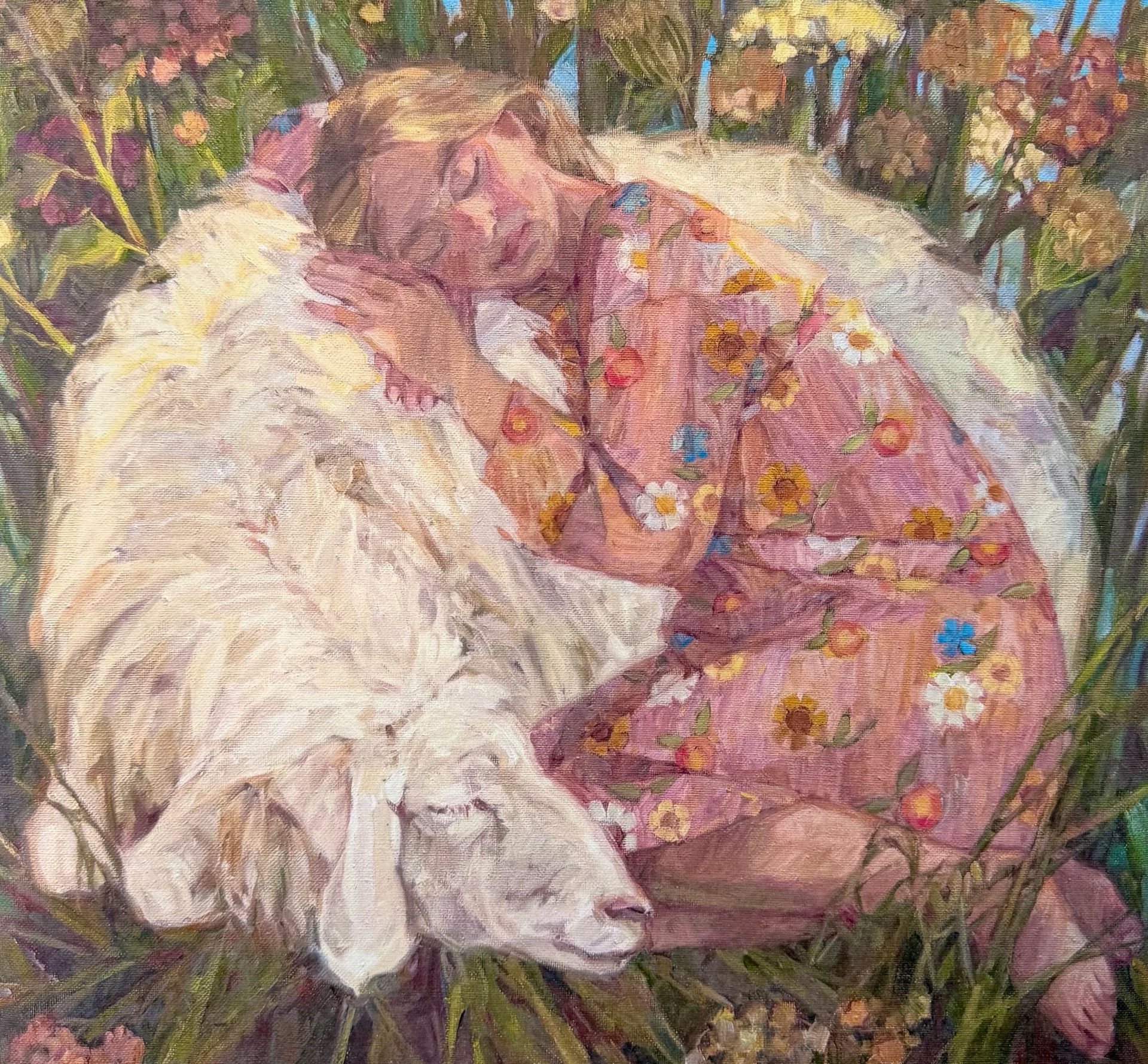 Залифа Хибатова (Графика цифровая (принты) - 
                  33 x 30 см) Безмятежность