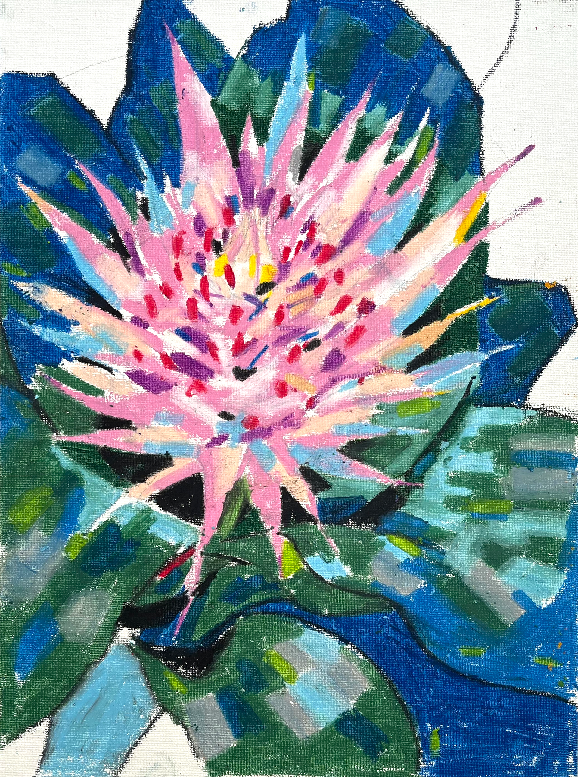 Эвелина Чернуцкая (Авторская графика - 
                  30 x 40 см) Спокойствие