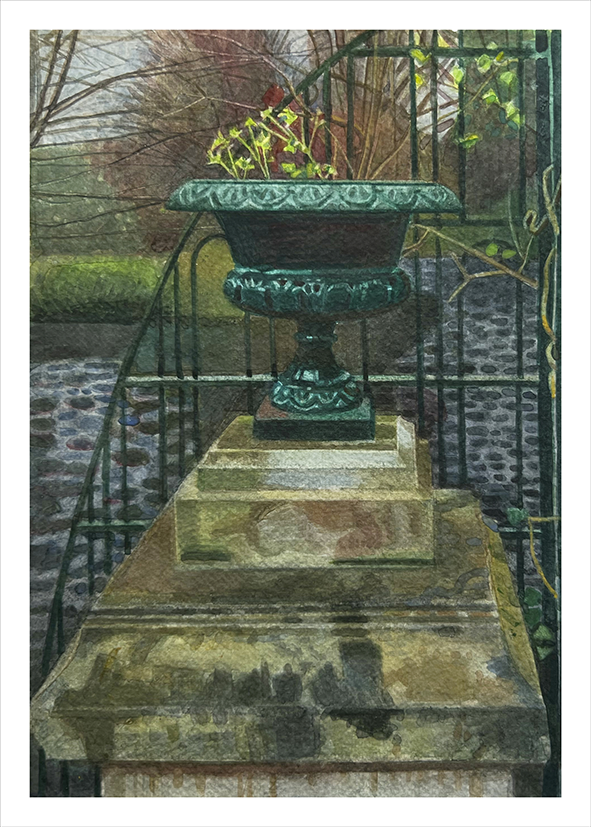 Иван Афонский (Графика печатная - 
                  50 x 70 см) Без названия 4