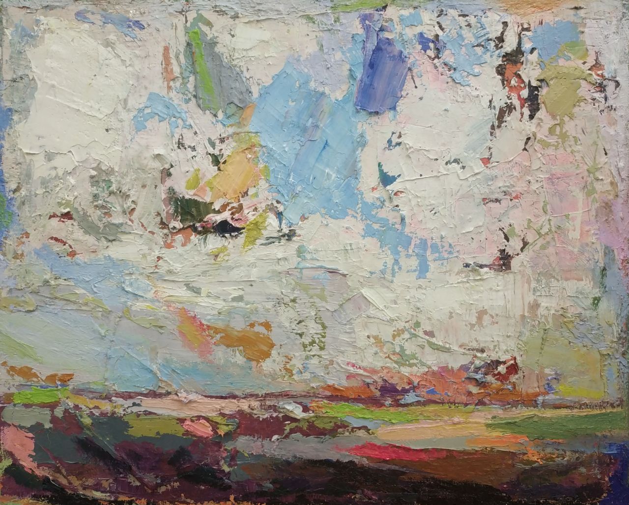 Виктория Шворень (Картина, живопись - 
                  50 x 40 см) Новое небо