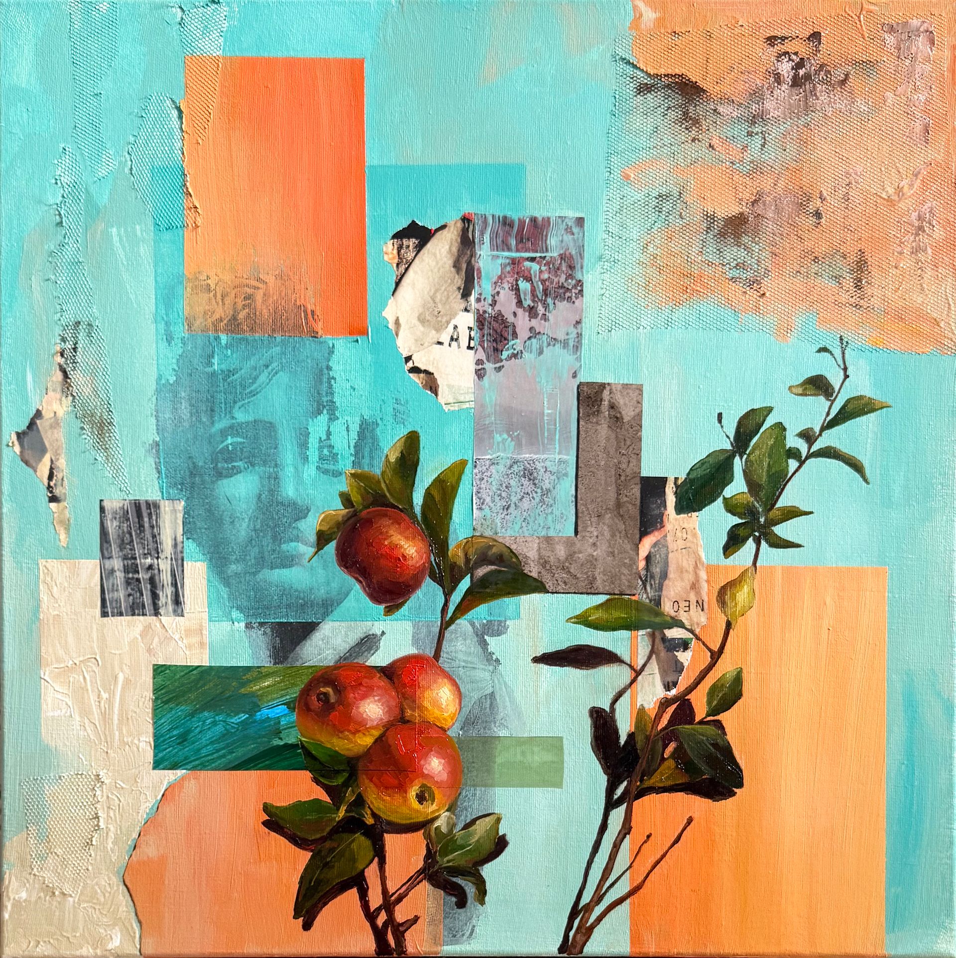 Ольга Селезнева (Картина, живопись - 
                  50 x 50 см) Метаморфозы 2.0