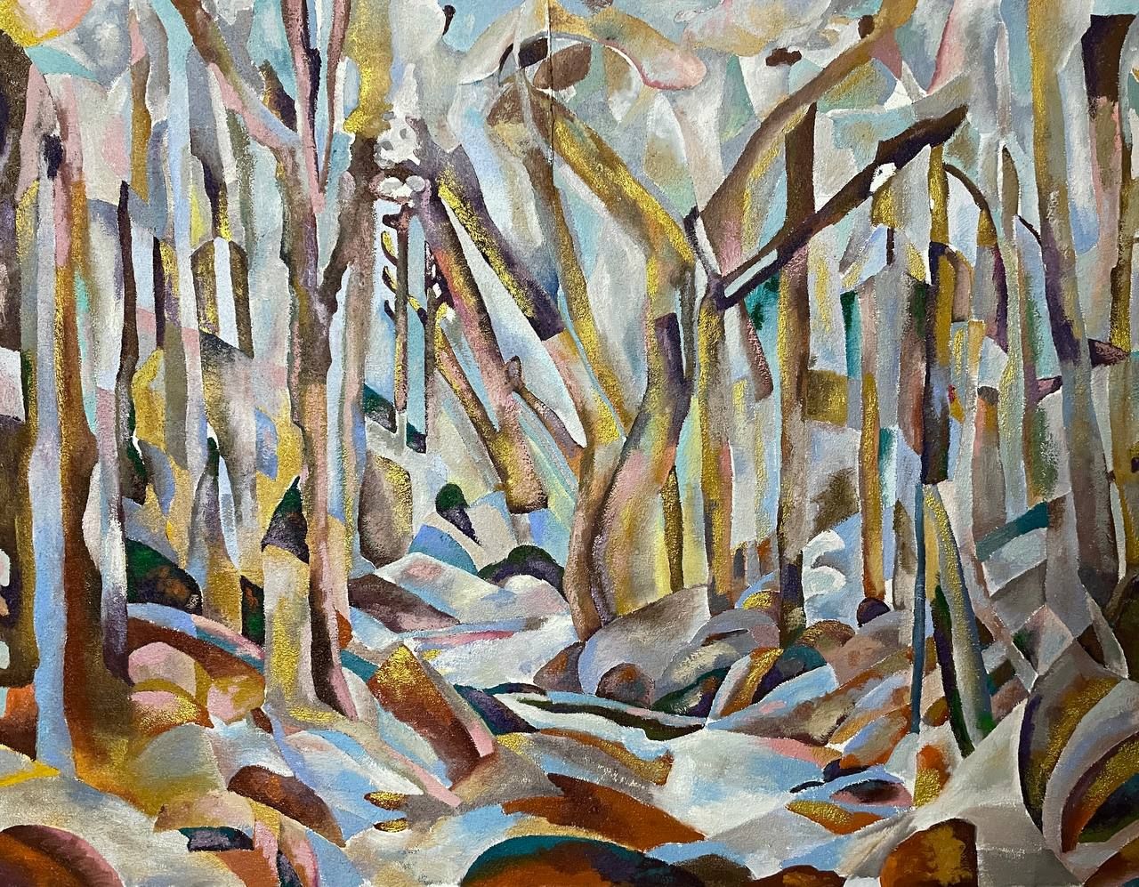 Татьяна Федоровская (Картина, живопись - 
                  170 x 130 см) РОДНИК