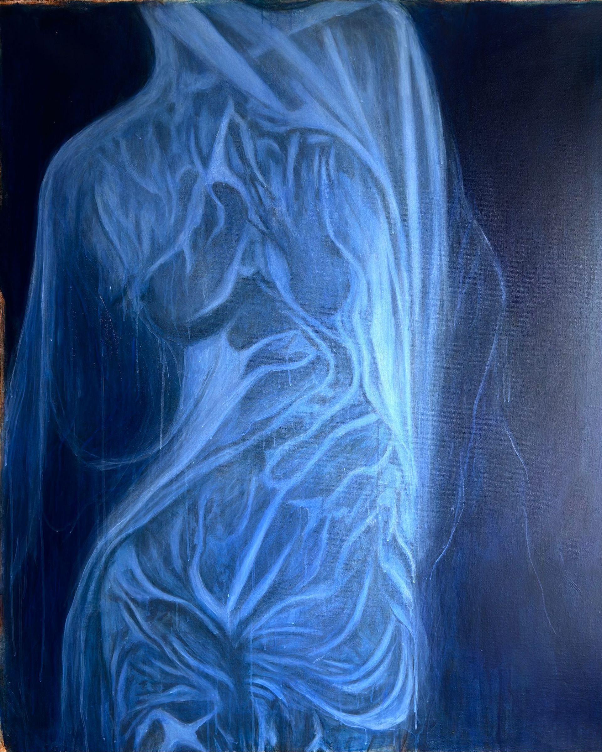 Алина Алнаи (Картина, живопись - 
                  100 x 120 см) Поглощение