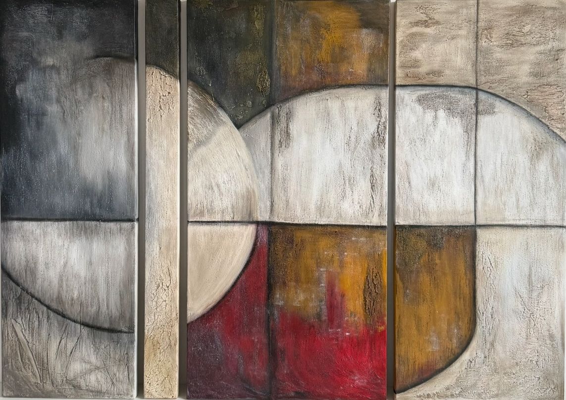 Виктория Марченко (Картина, живопись - 
                  160 x 120 см) Архитектура Вселенной II