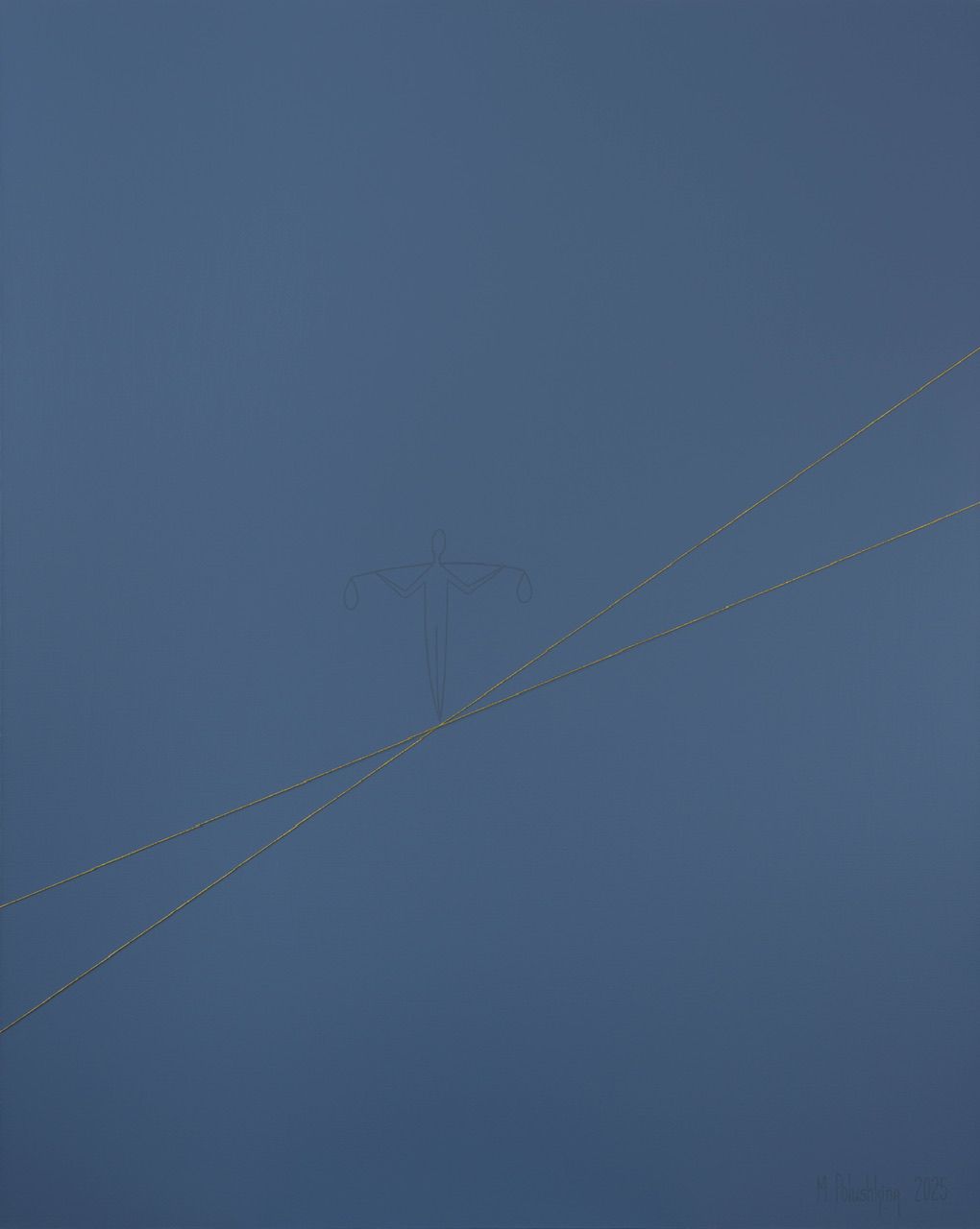 Мария Полушкина (Картина, живопись - 
                  80 x 100 см) На расПУТЬе