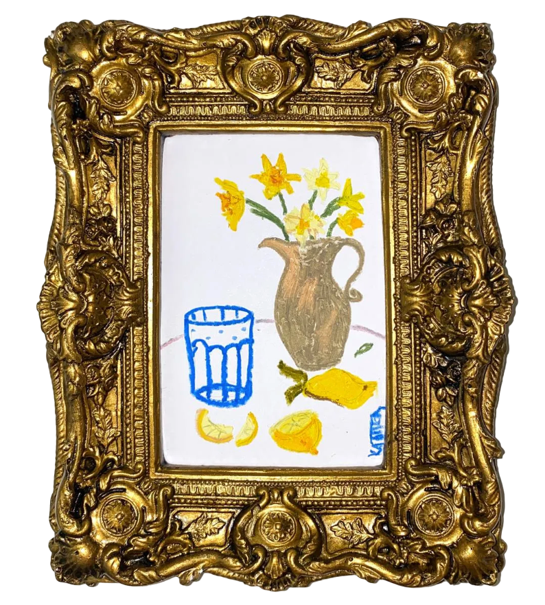 Катя Афонина (Авторская графика - 
                  17 x 21 см) Narcissus