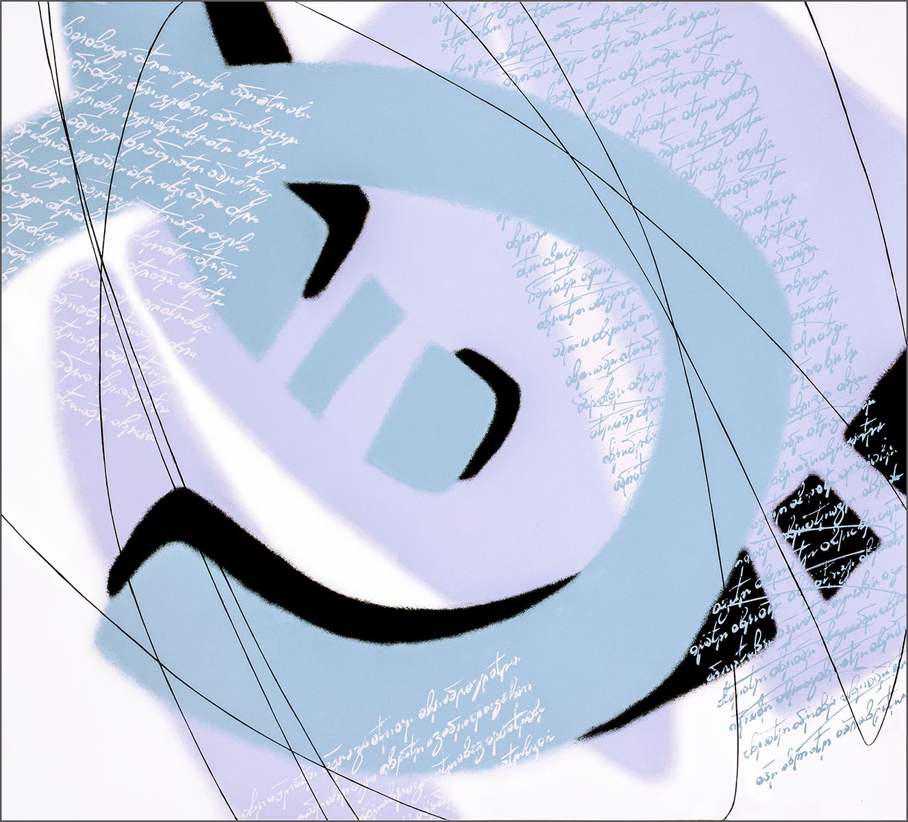 Александр Олигеров (Картина, живопись - 
                  110 x 100 см) Лунный свет. Музыка