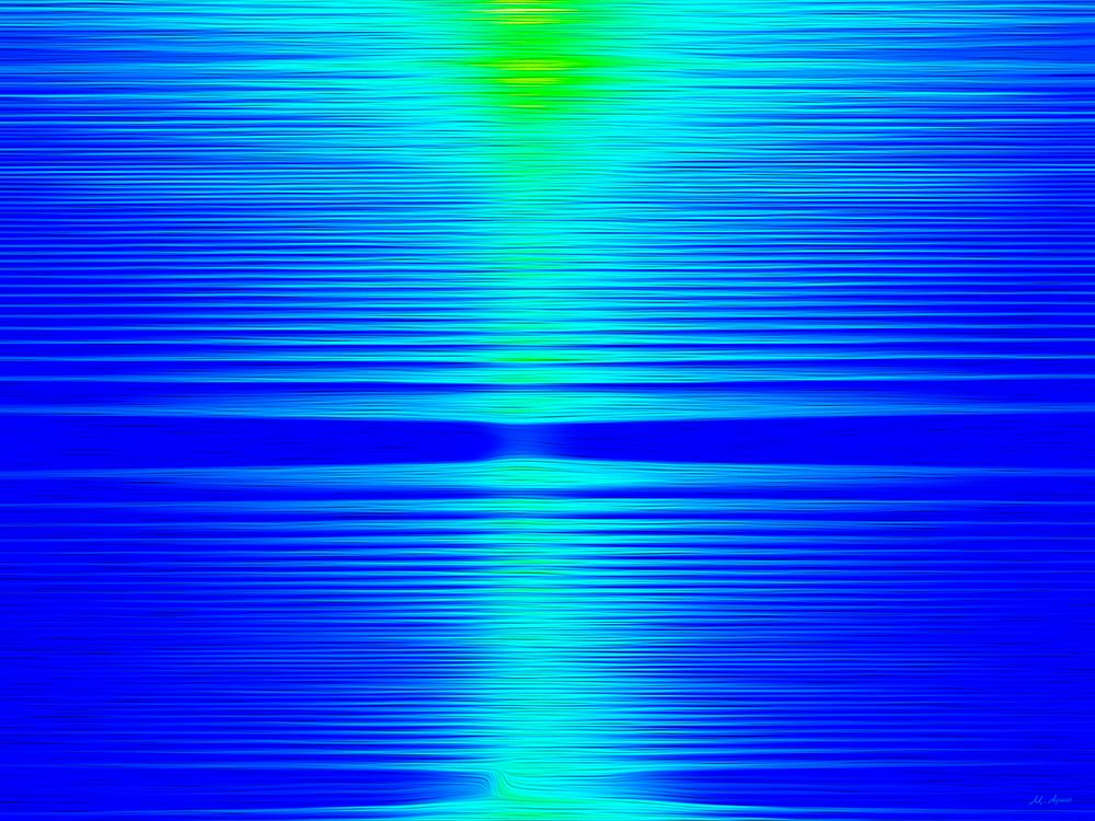 Марк Арно (Графика цифровая (принты) - 
                  80 x 60 см) Солнечная дорожка