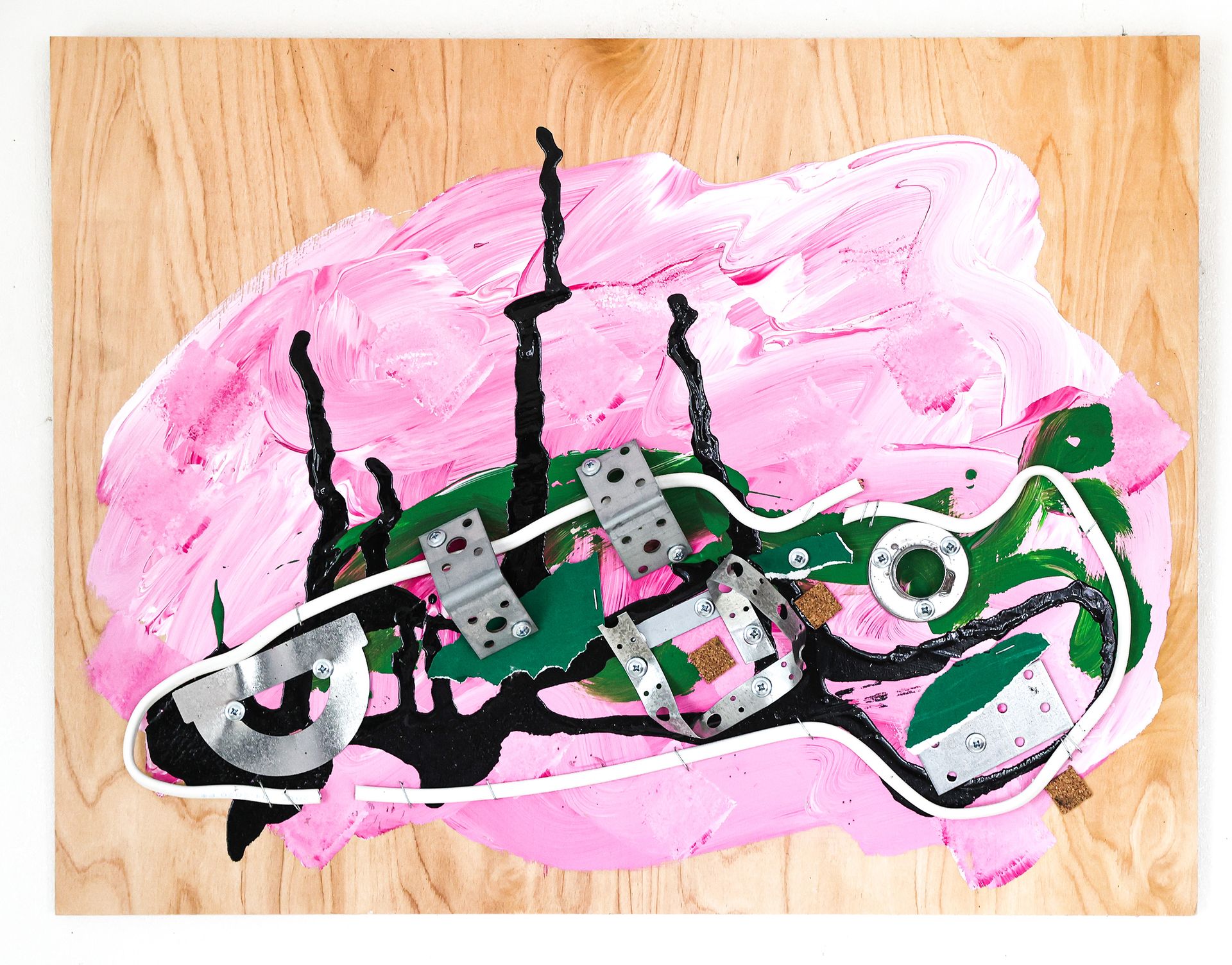 Пётр Быстров (Коллаж / ассамбляж - 
                  60 x 45 см) Sneaker No. 1
