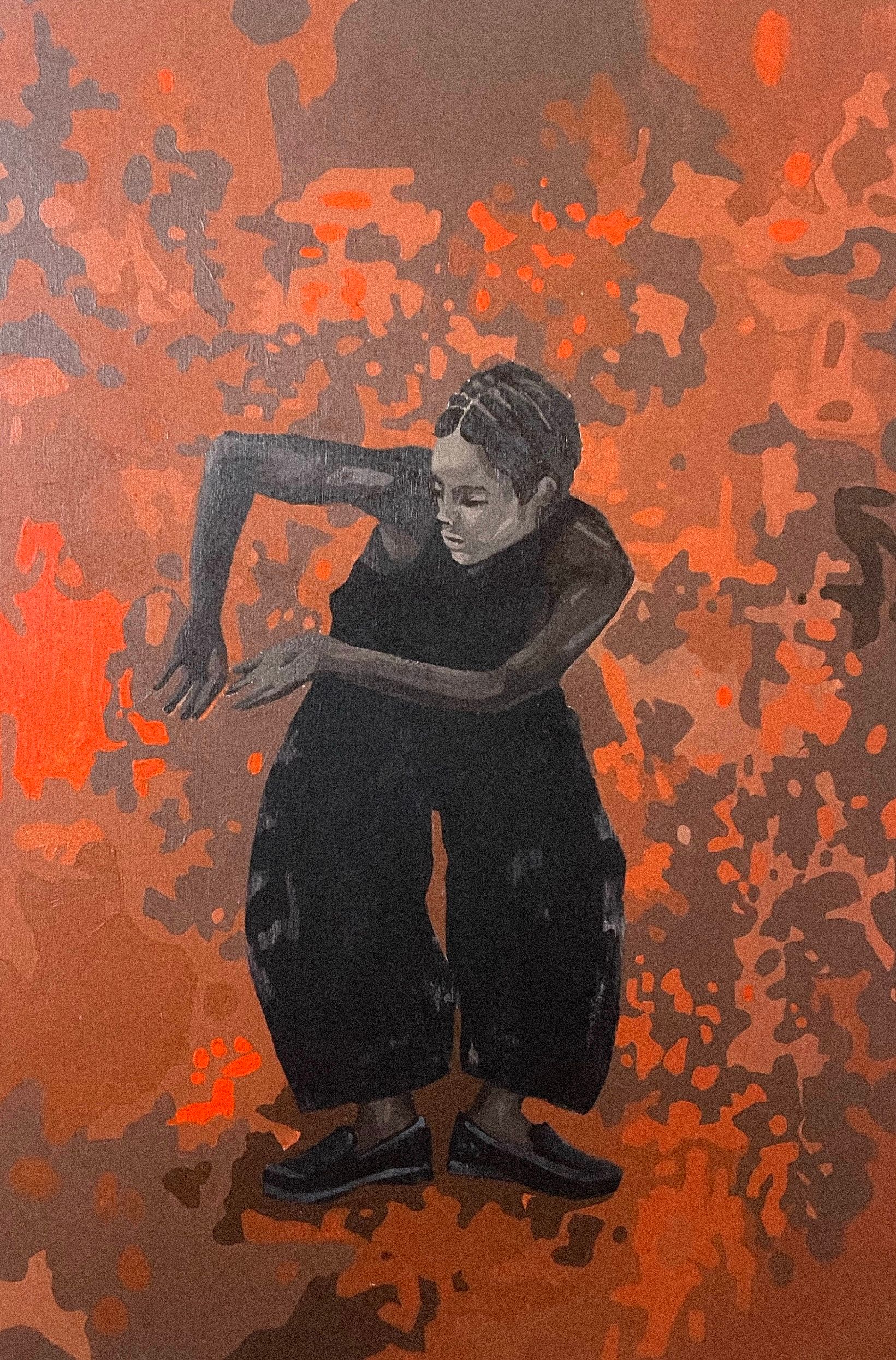 Виктория Никулочкина (Картина, живопись - 
                  25 x 38 см) Импровизация