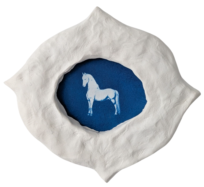 Таня Коатс (Графика печатная - 
                  23 x 21 см) Horse_1