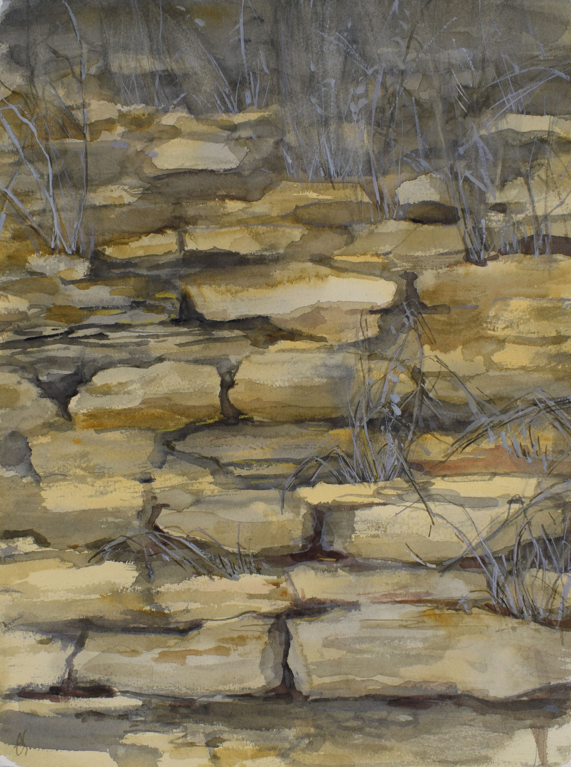 Елена Санина (Авторская графика - 
                  30 x 42 см) Эхо веков