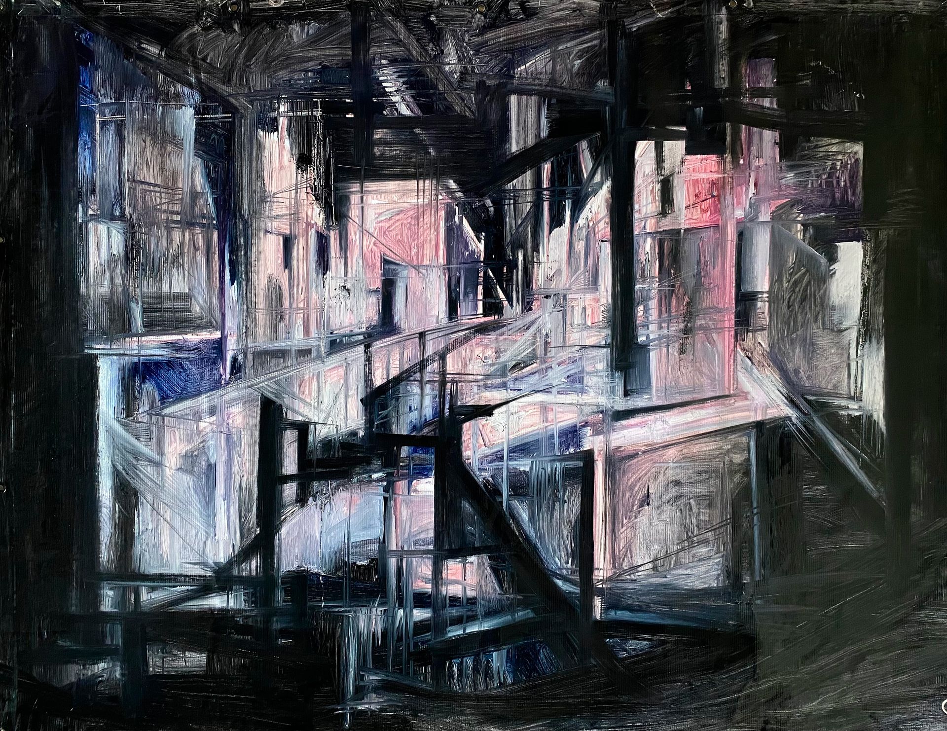Anna Gorn (Картина, живопись - 
                  200 x 150 см) Untitled