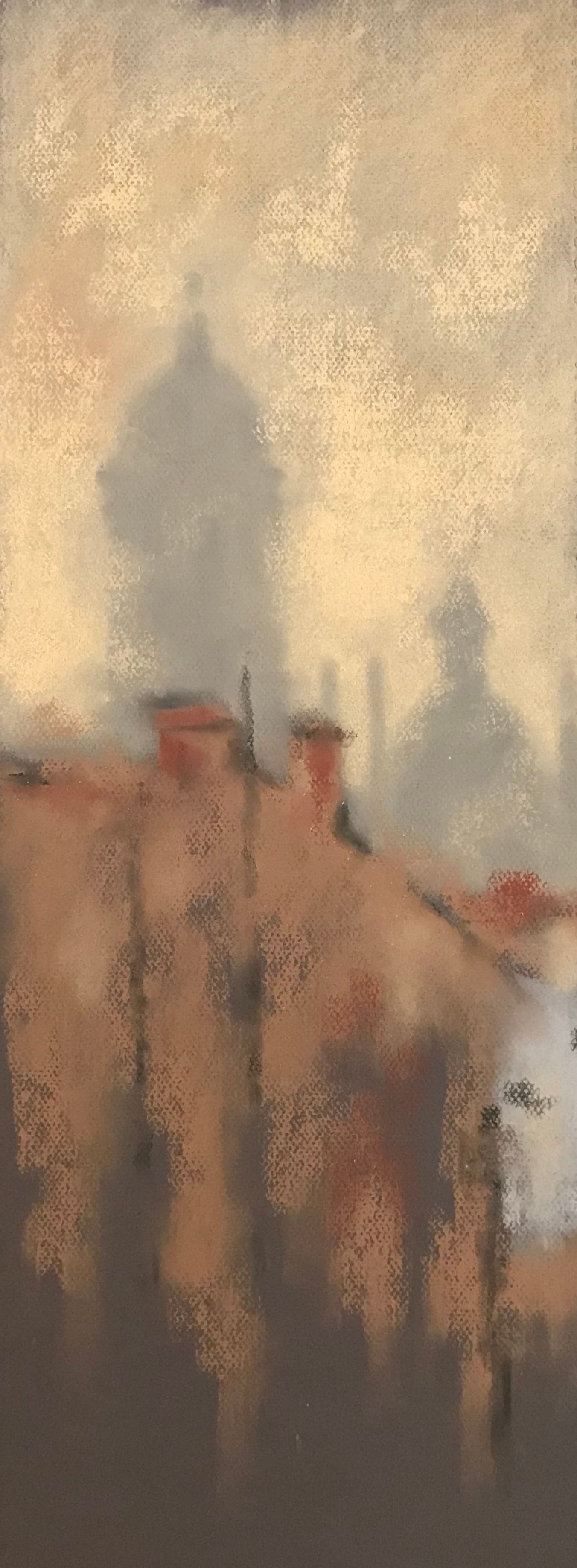Станислав Банкасов (Авторская графика - 
                  25 x 65 см) Мимолетно. Fleetingly