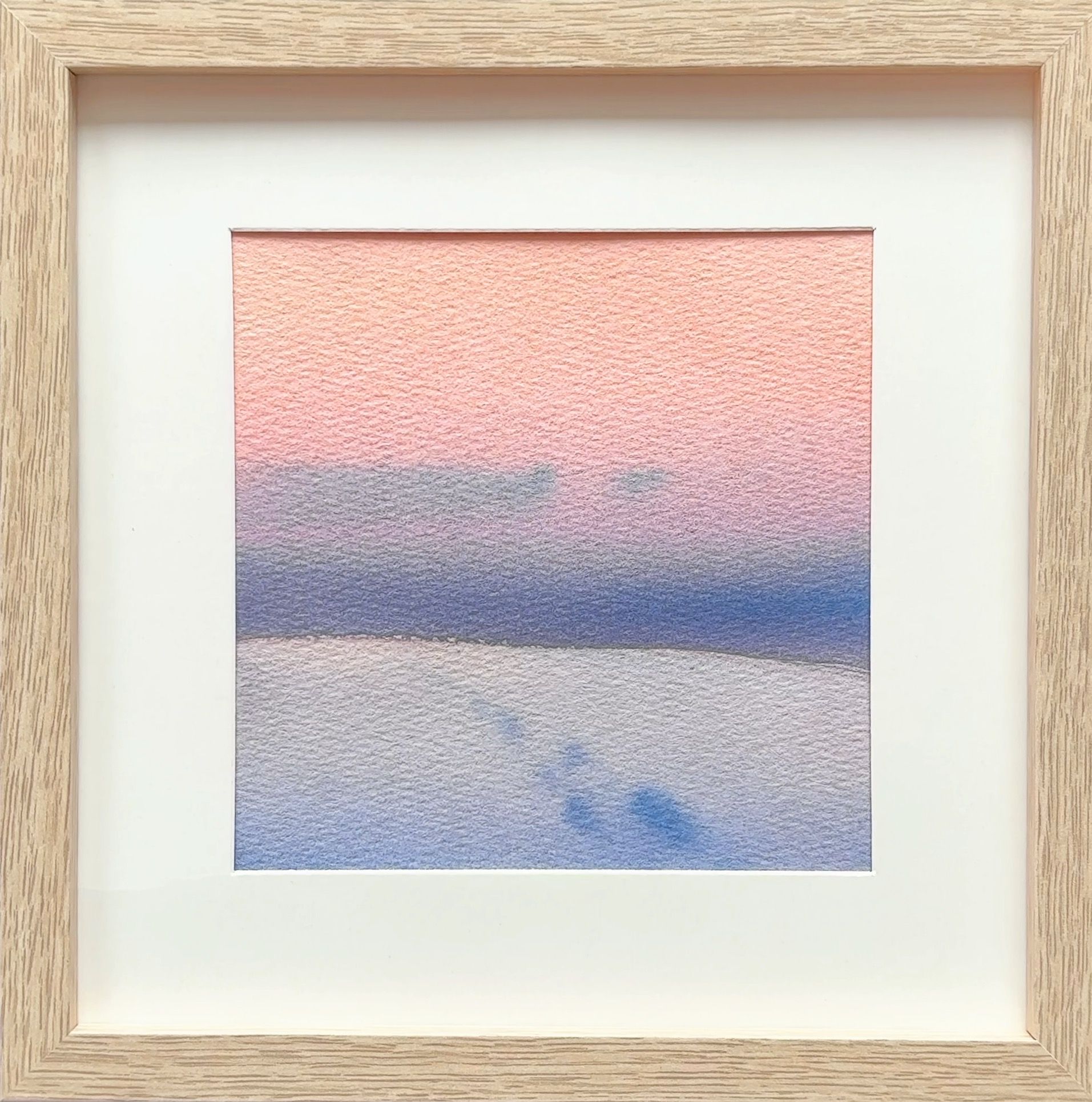 Александра Савина (Авторская графика - 
                  20 x 20 см) Зима